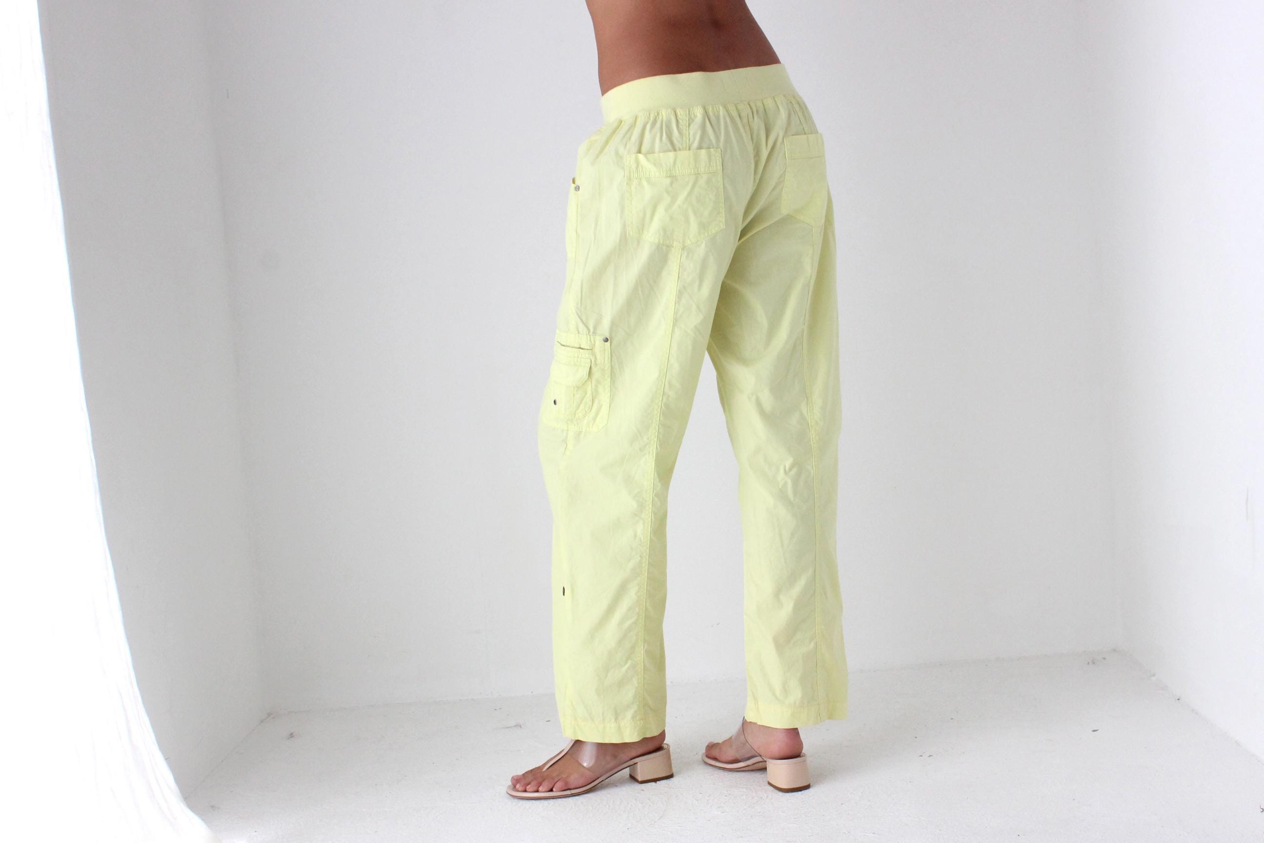 Y2K Washed Neon Cargo Pants