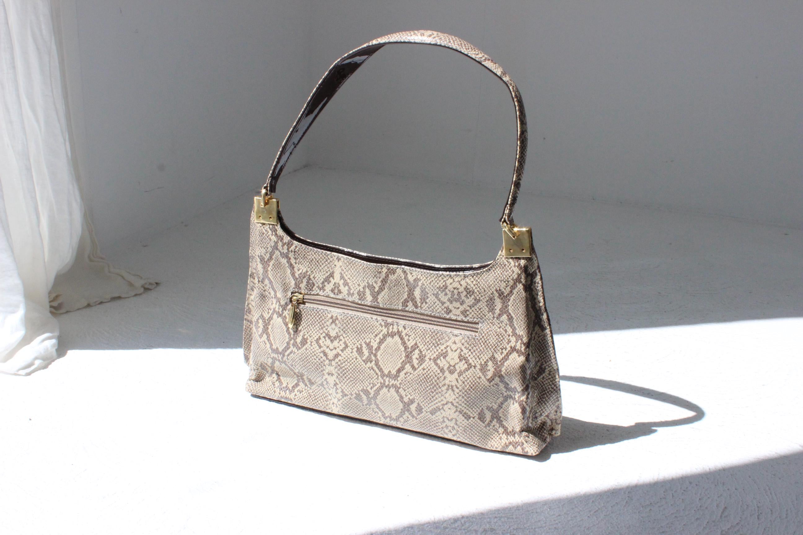Y2K Snakeskin Bag