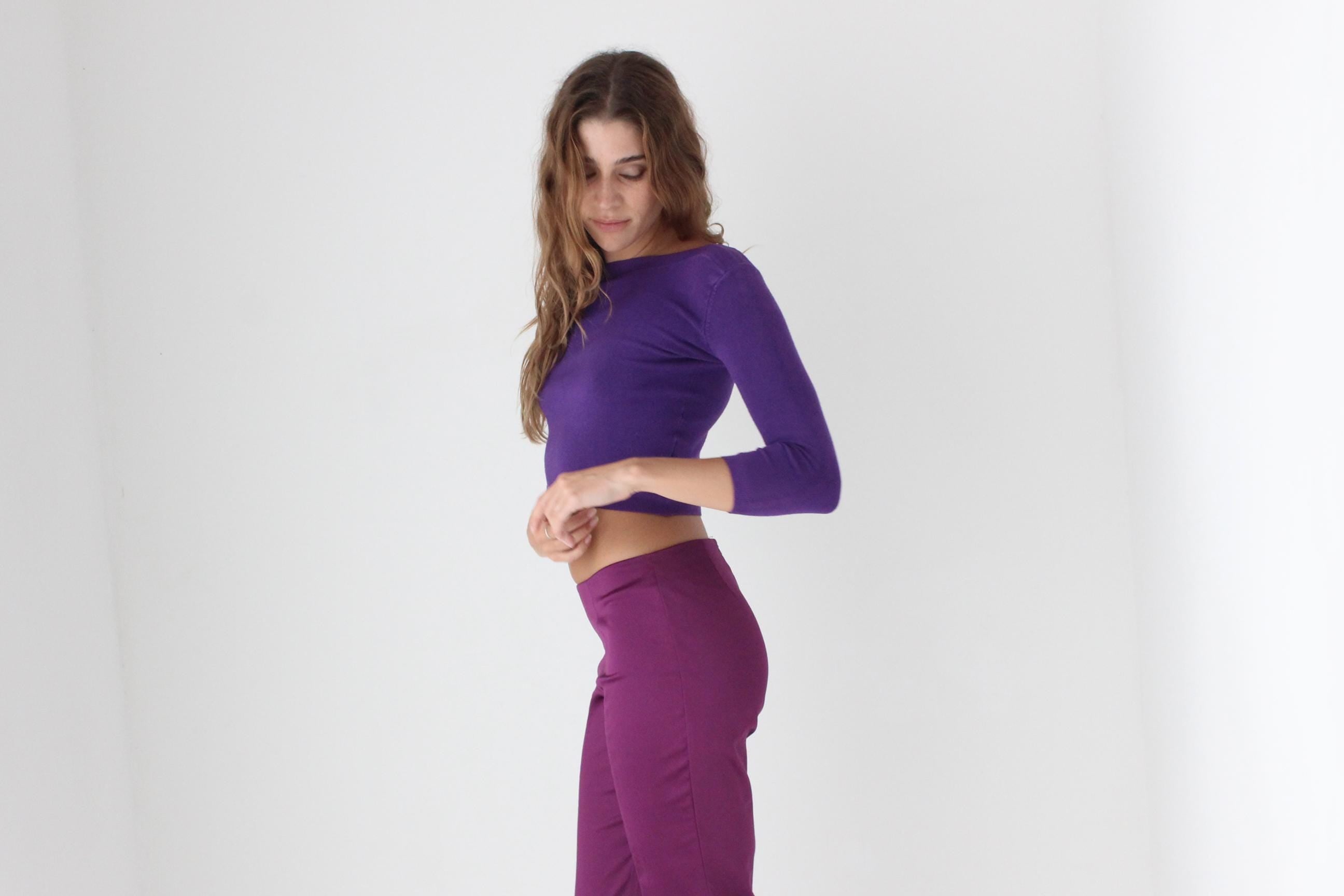 90s Dotti Soft Stretch Cropped Knit