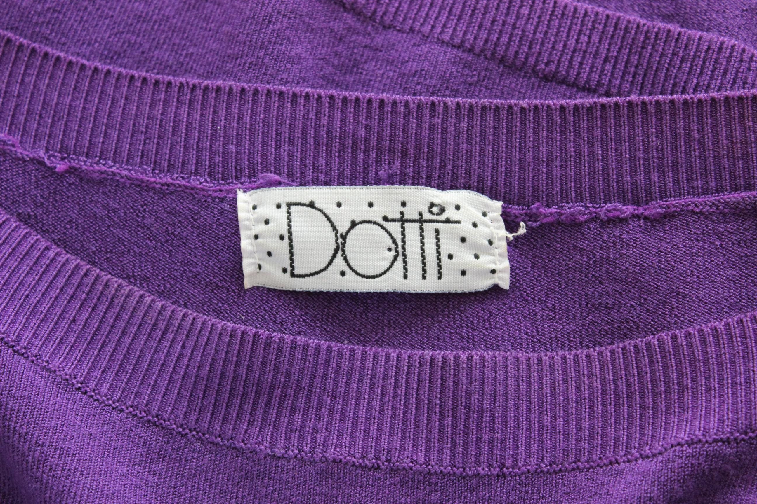90s Dotti Soft Stretch Cropped Knit