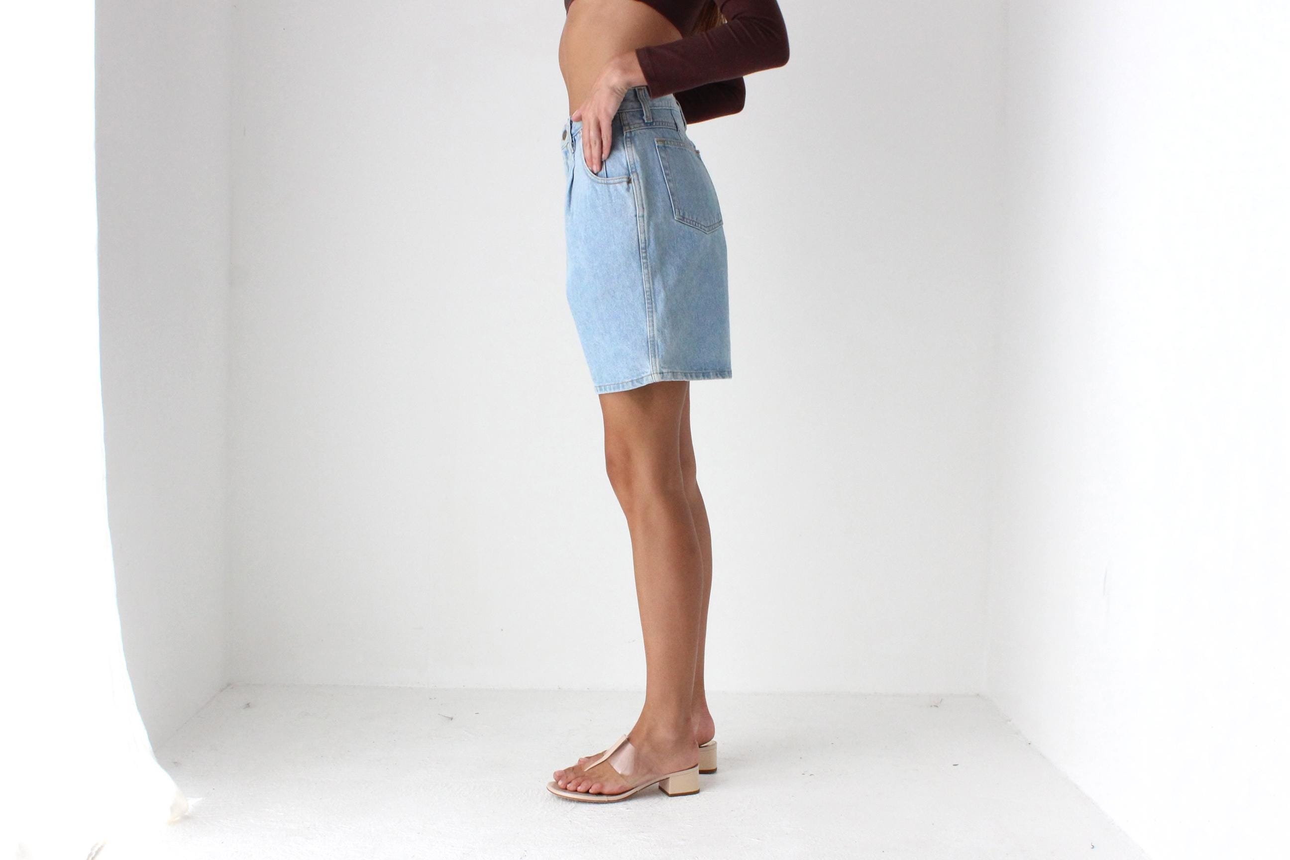 80s Bill Blass Perfect Denim Shorts