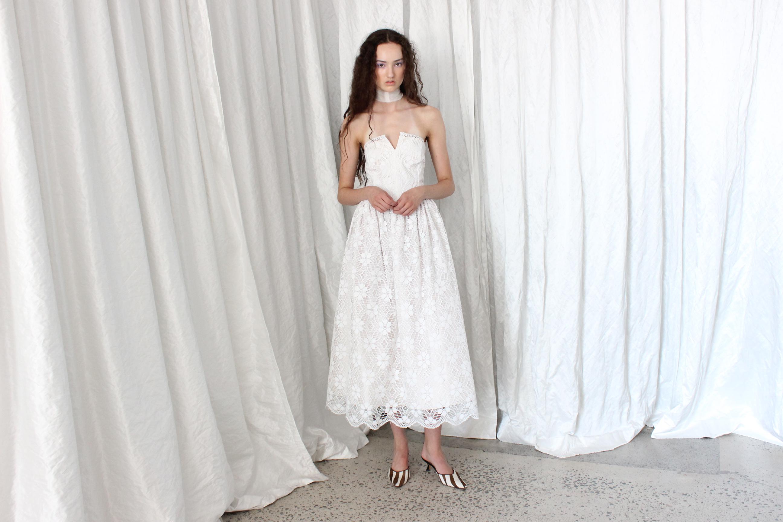 1980s Nonna's Curtains Dress