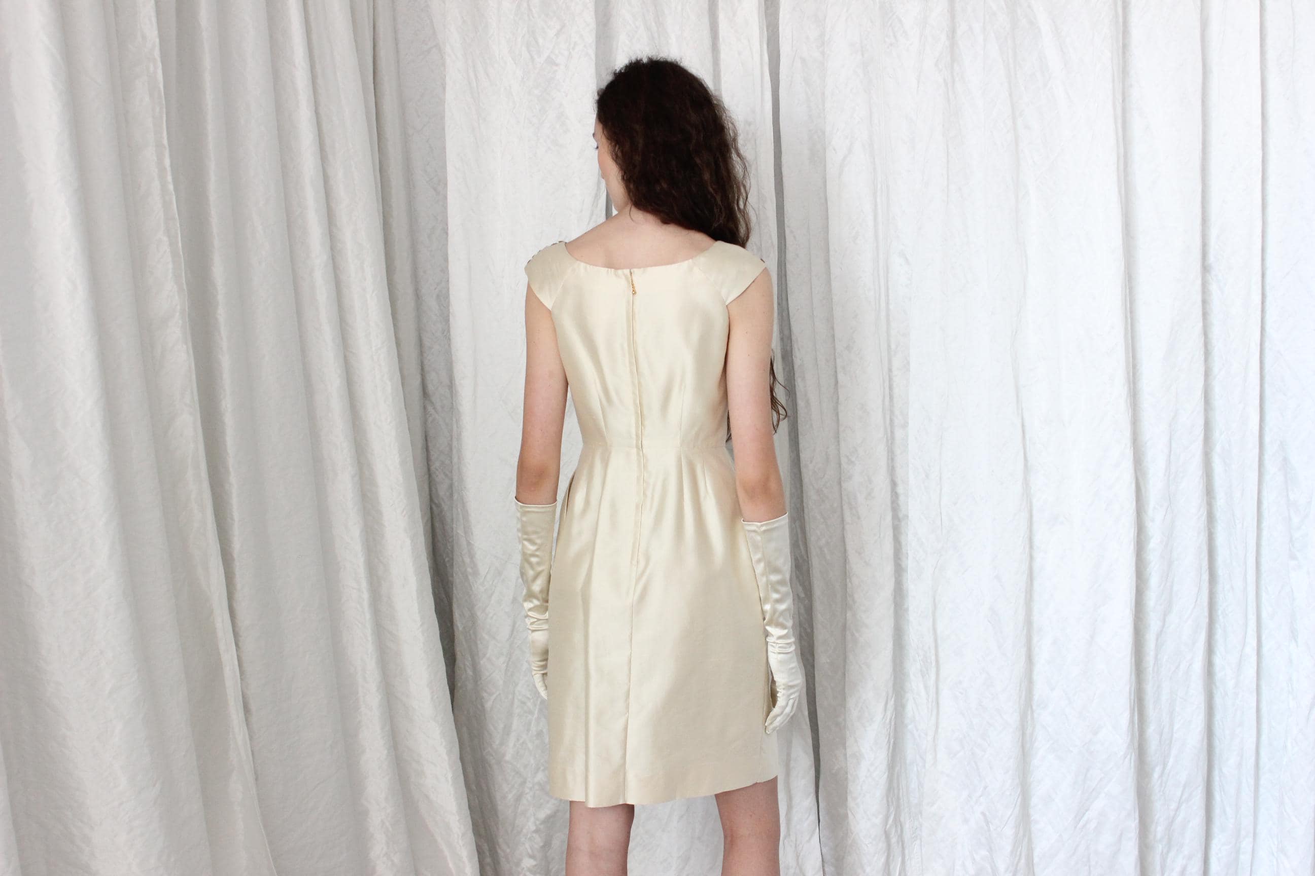 2000s Kate Spade Silk Taffeta Mini