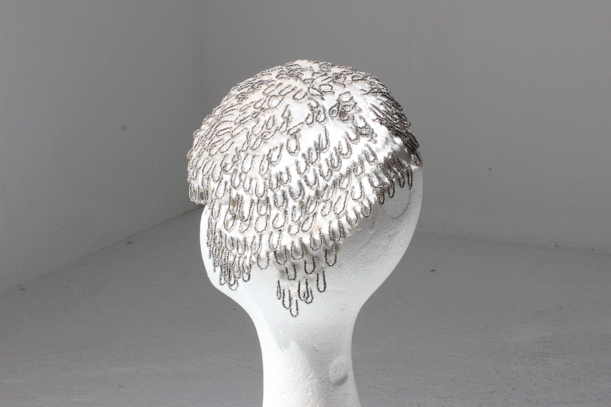 1930s Art Nouveau Juliet Cap