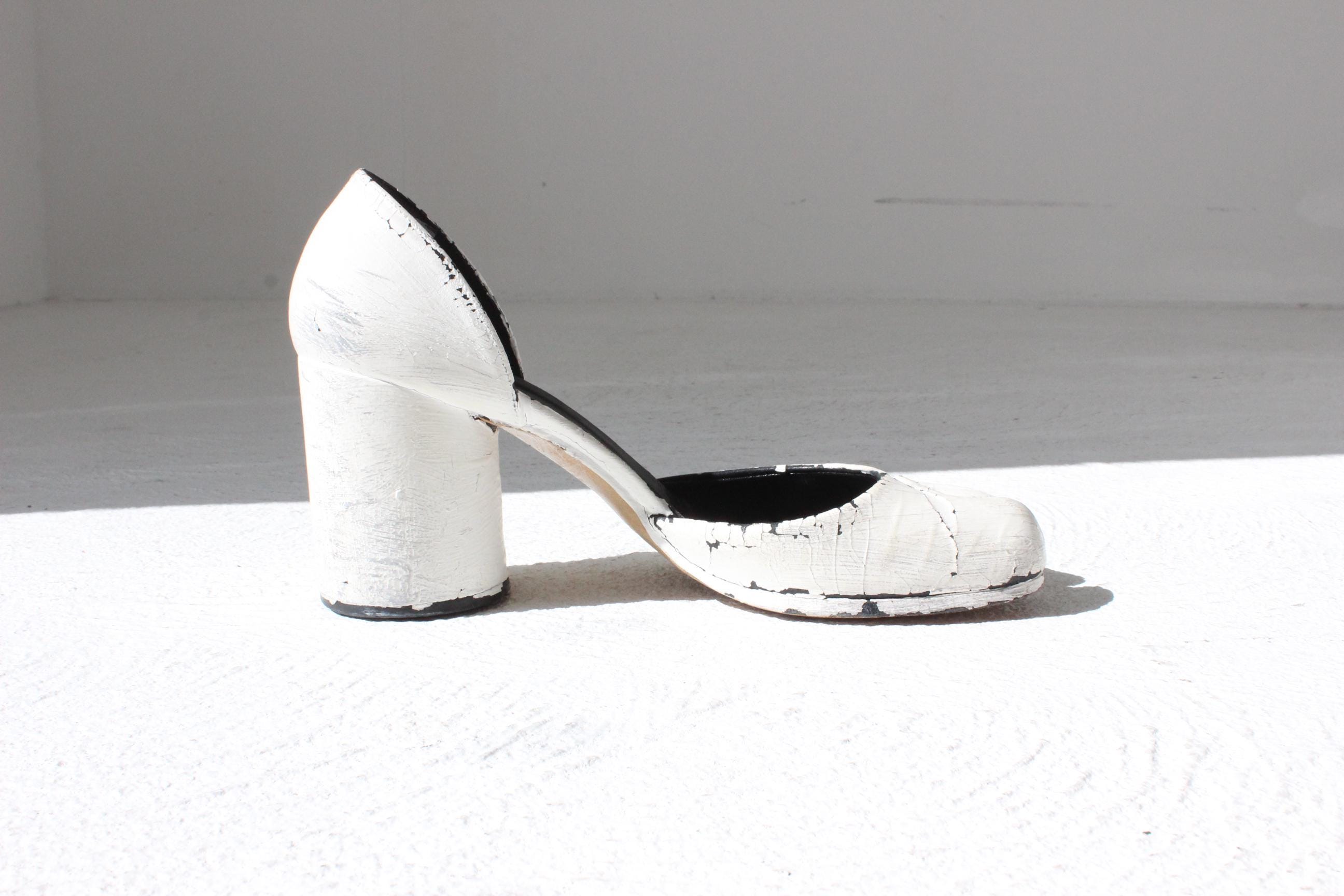2004 Archival Maison Margiela Handpainted Tabis - Euro 40.5