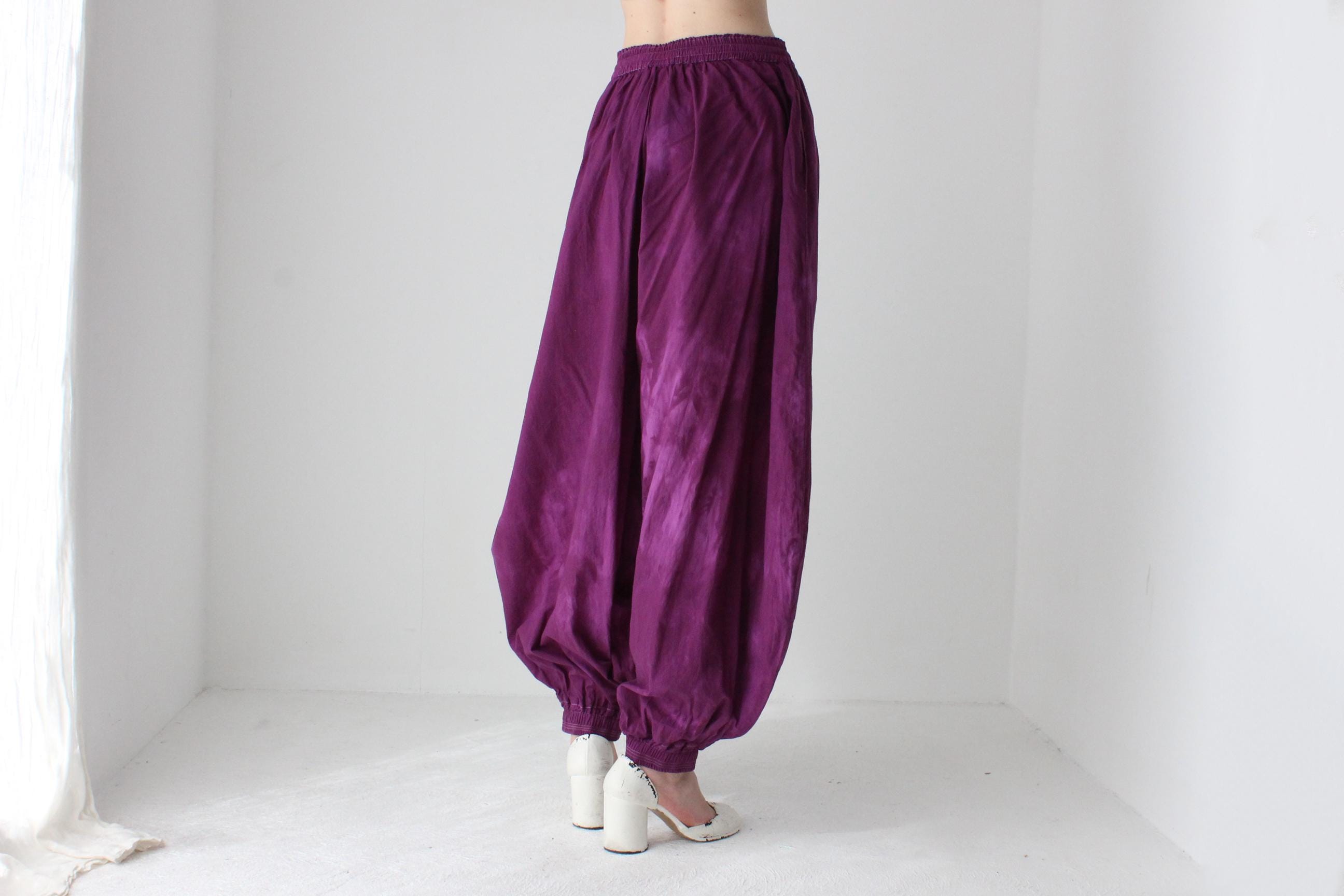 90s Super Voluminous Cotton Balloon Leg Pants