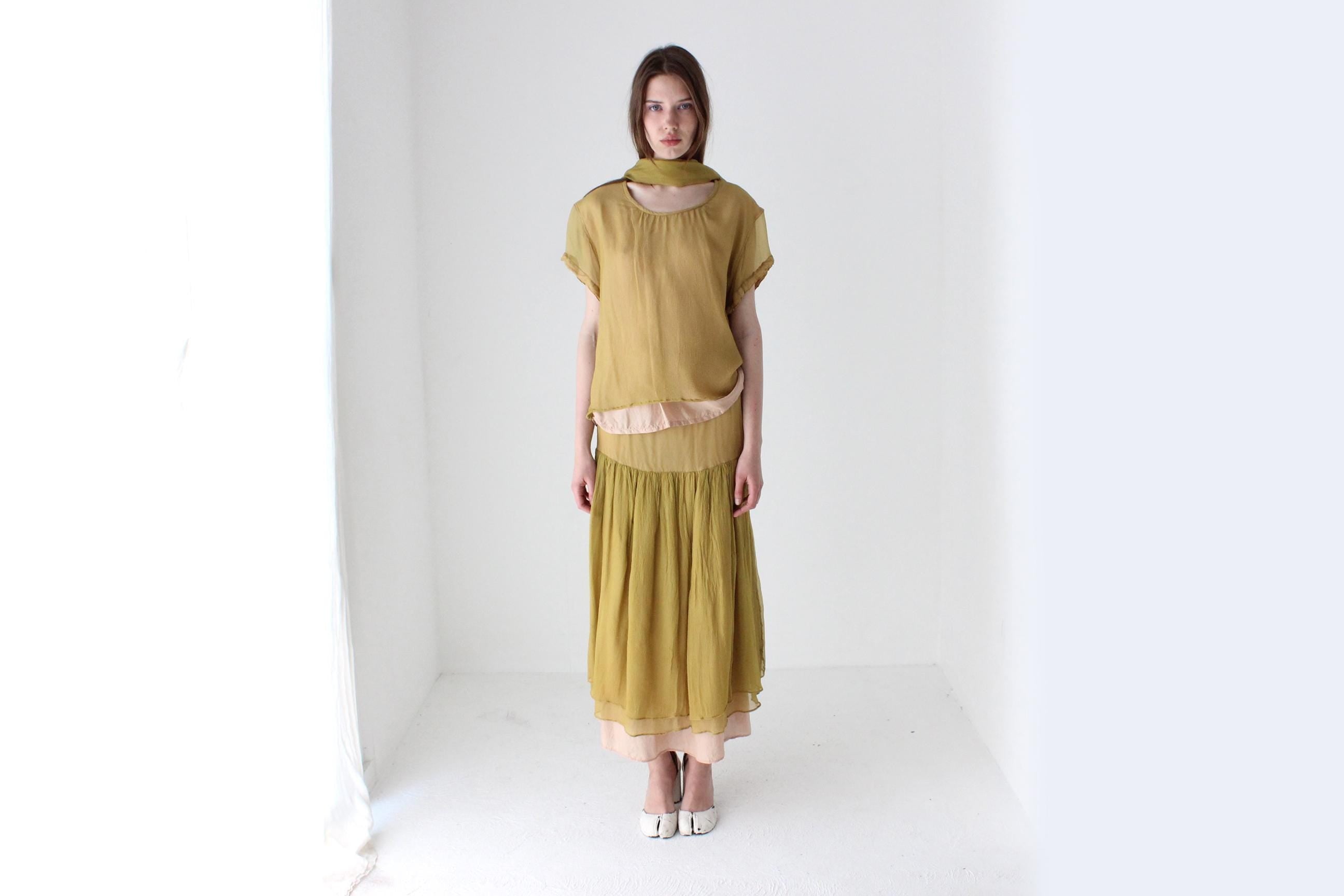 80s Australian Designer Silk Three Piece Set