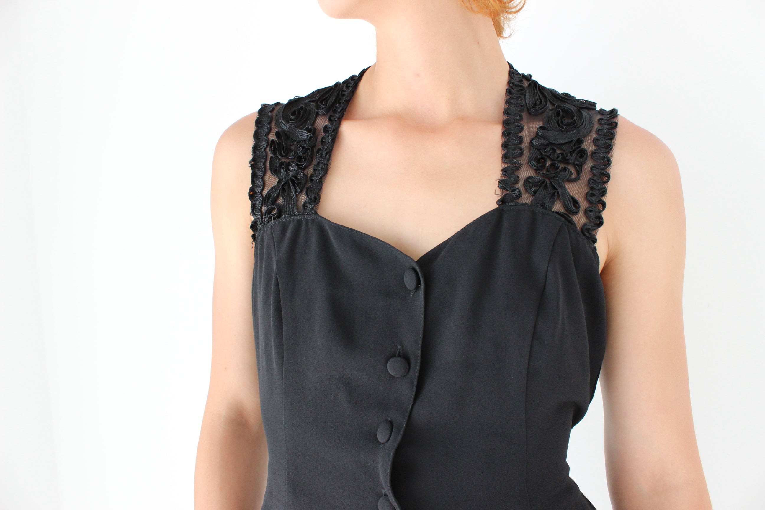 Dreamy 80s Loose & Relaxed Waistcoat Jumpsuit