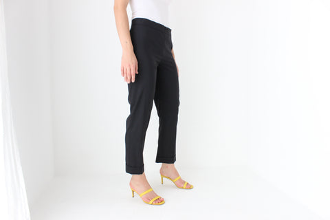 2000s Jean Paul Gaultier Virgin Wool Cropped Trousers