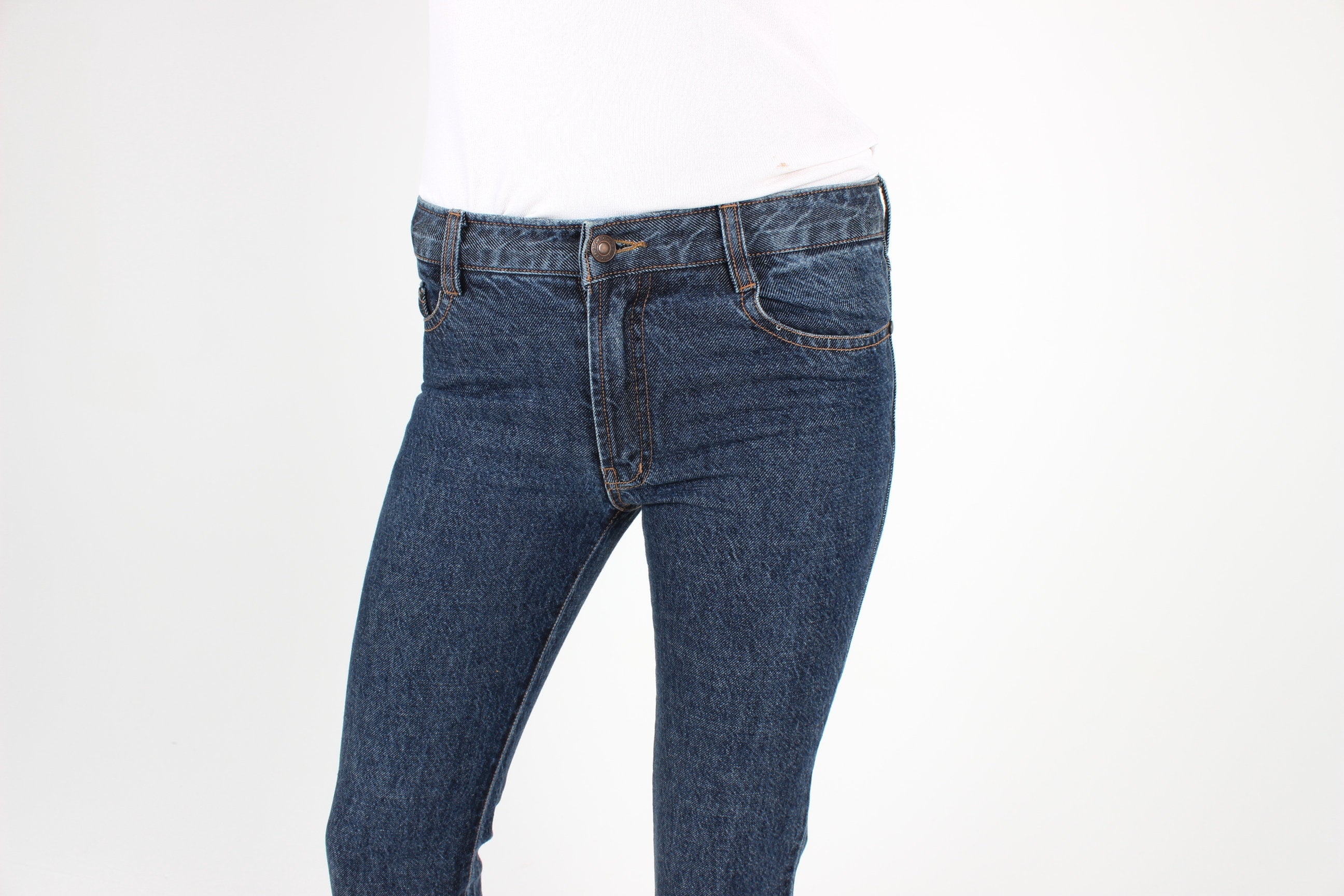 Y2K Bleached Spatter Tie Dye Flared Cropped Jeans