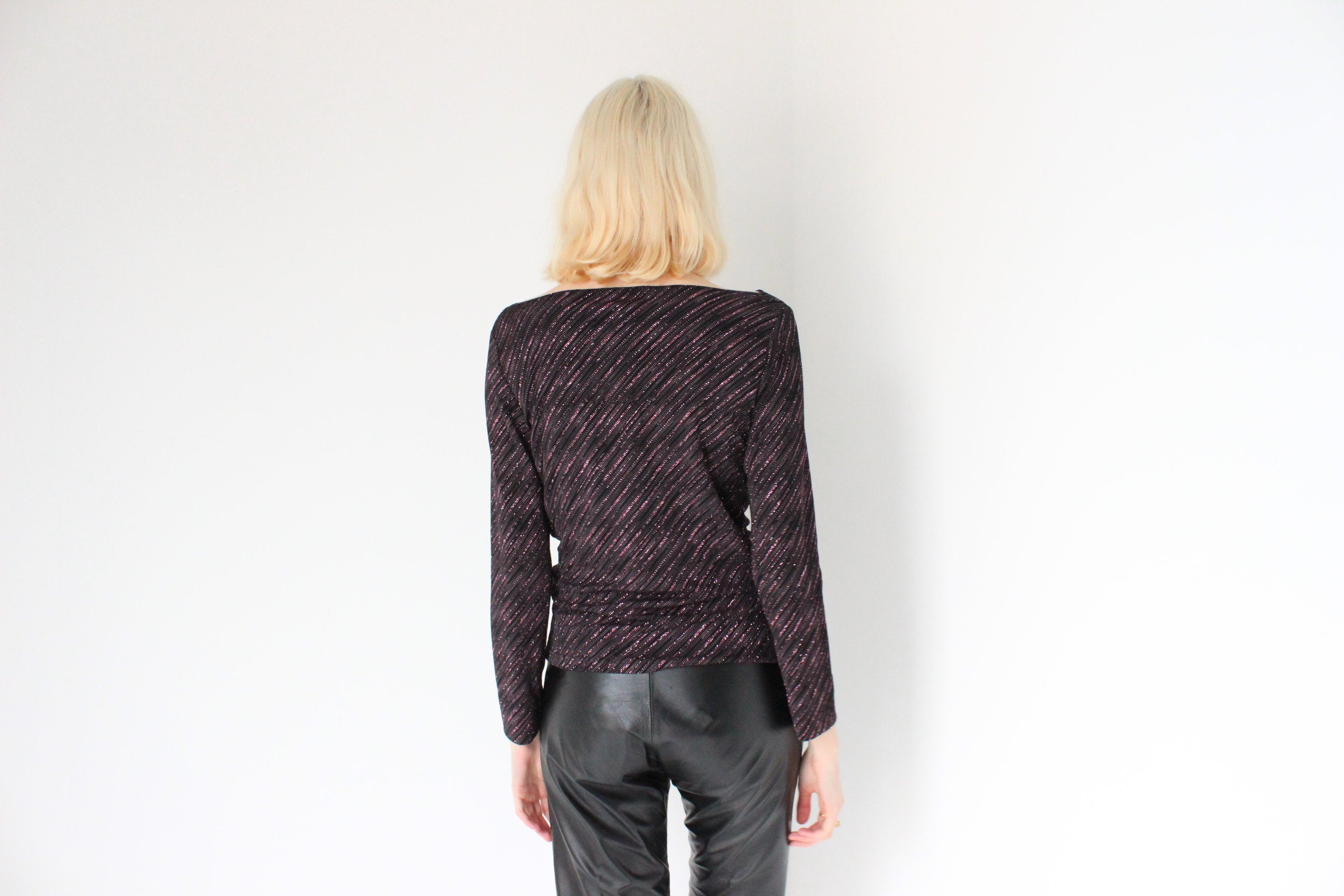 Y2K Sparkly Disco Glitter Top