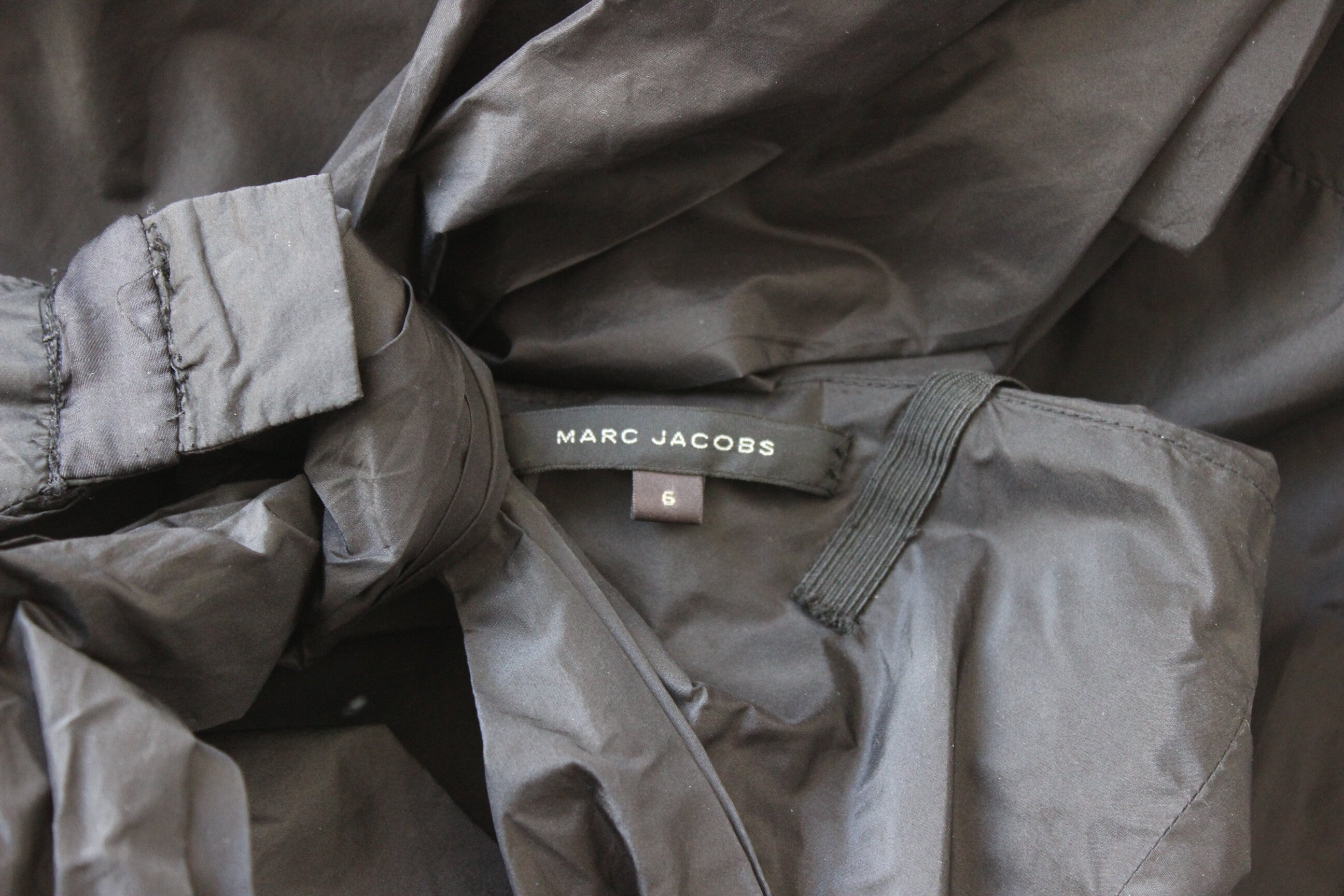 MARC JACOBS Silk Taffeta Sculptural Bow & Bubble Puff Party Dress