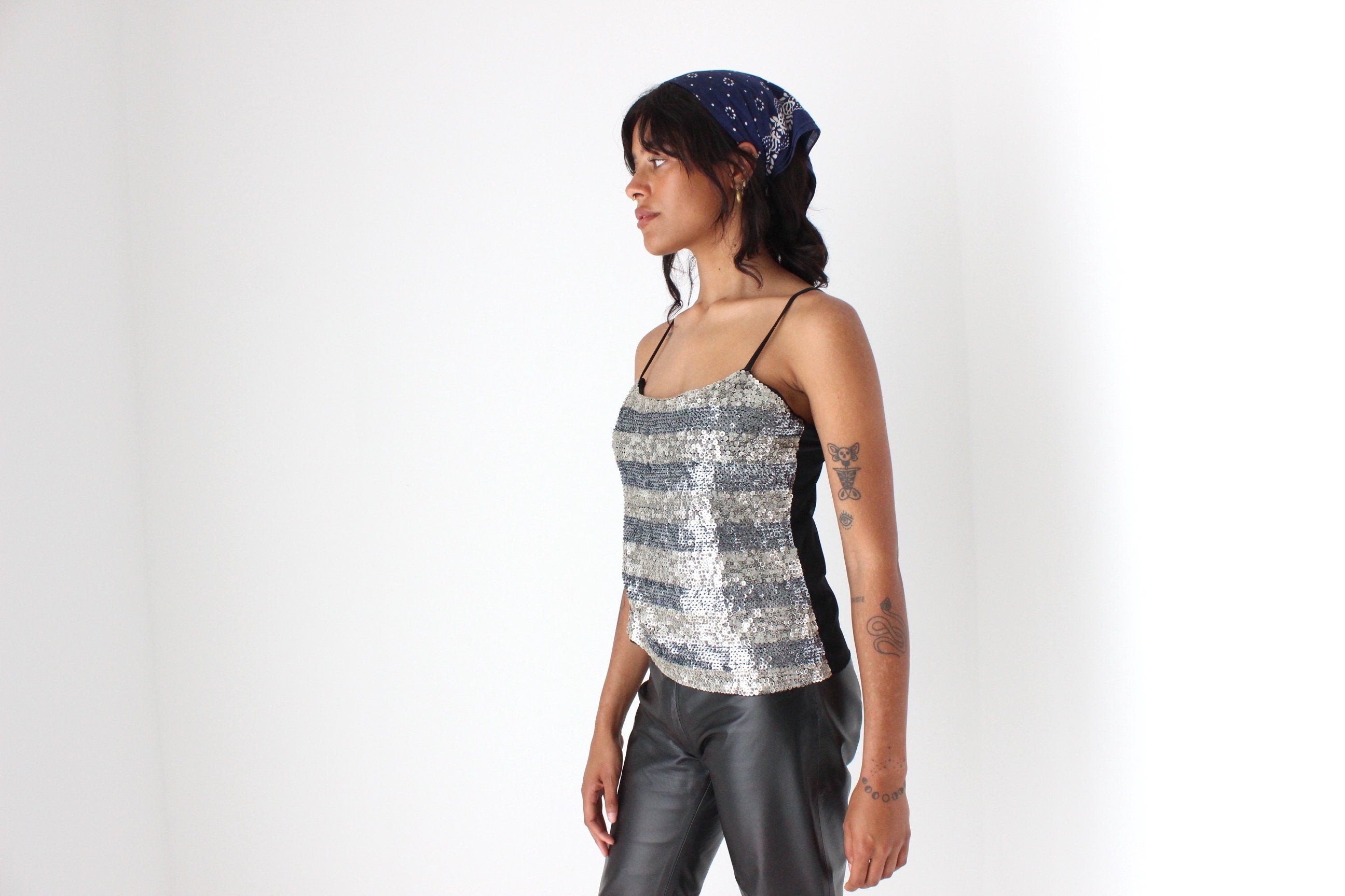 90s Sequin Disco Tank