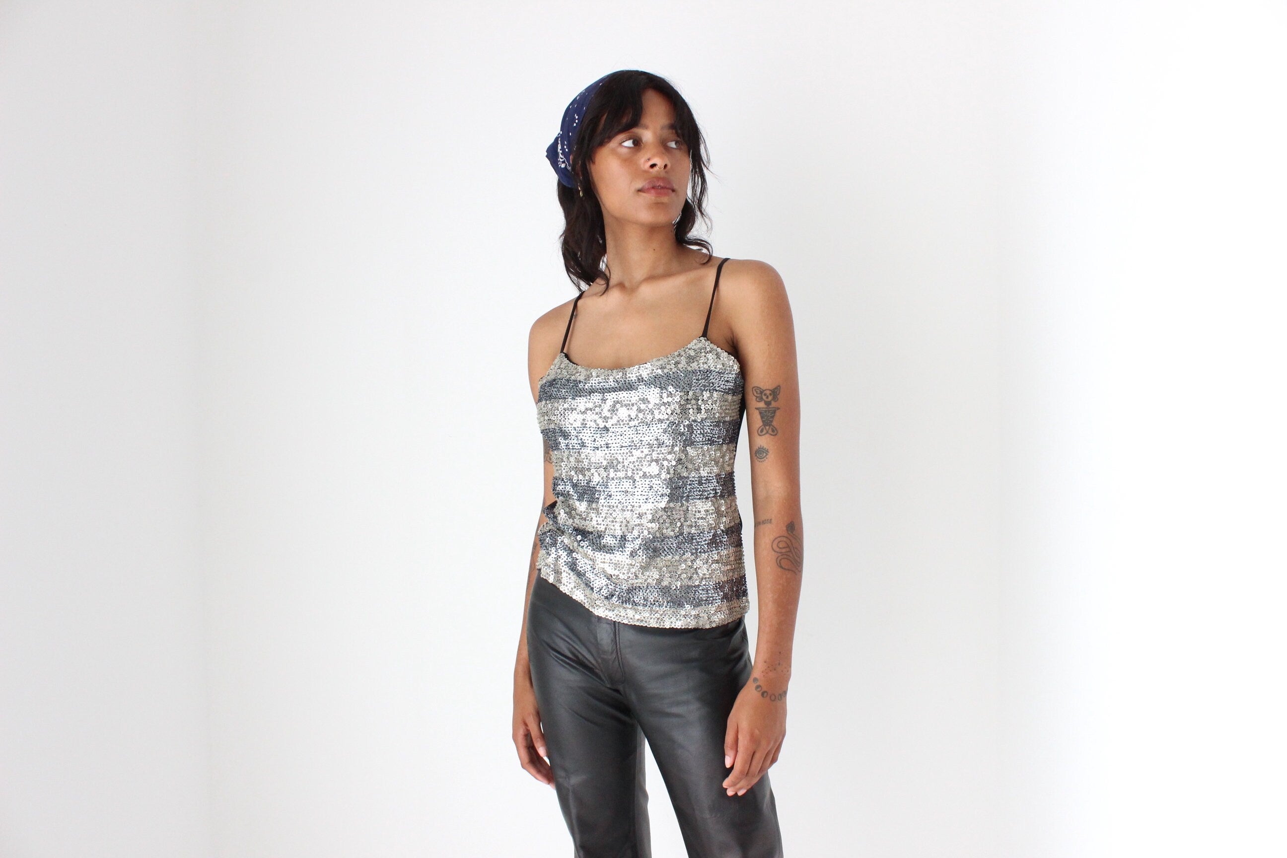 90s Sequin Disco Tank