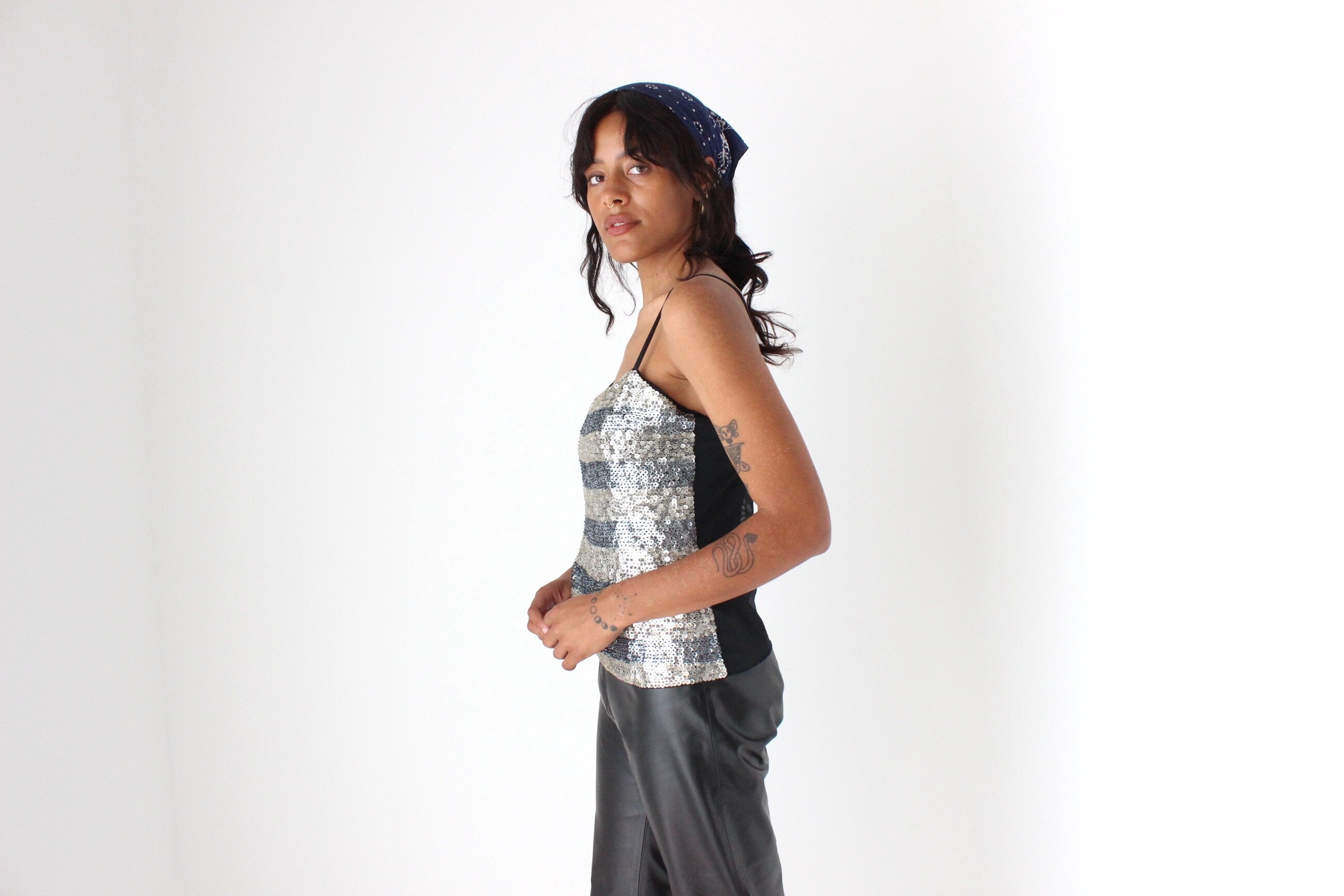 90s Sequin Disco Tank