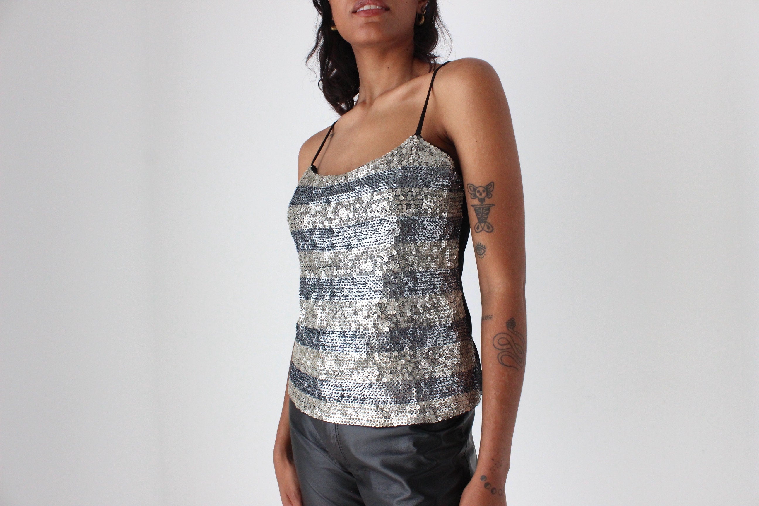 90s Sequin Disco Tank