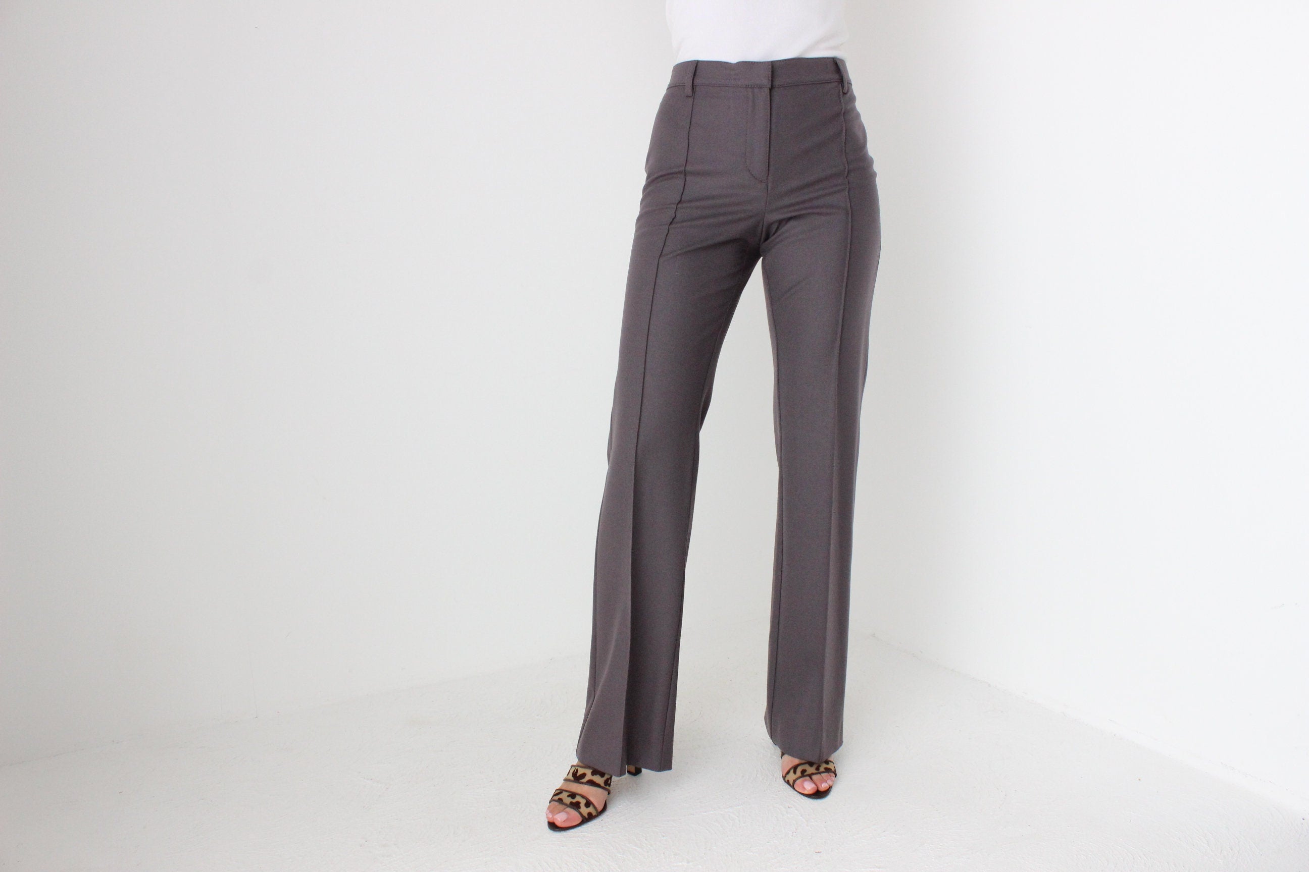 2000s Roberto Cavalli Virgin Wool Trousers