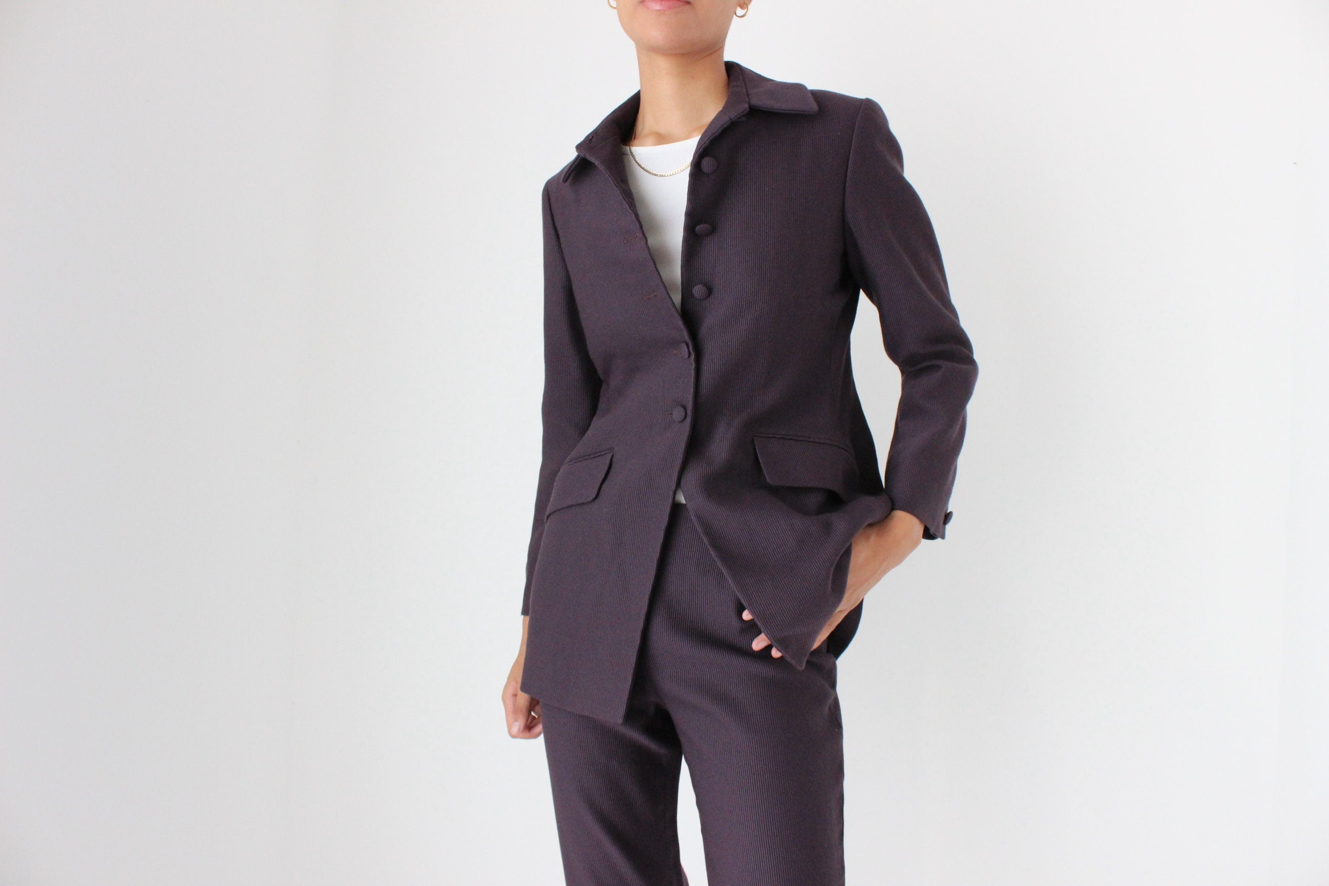 Collectible 90s Romeo Gigli Pure Wool Two Piece Suit