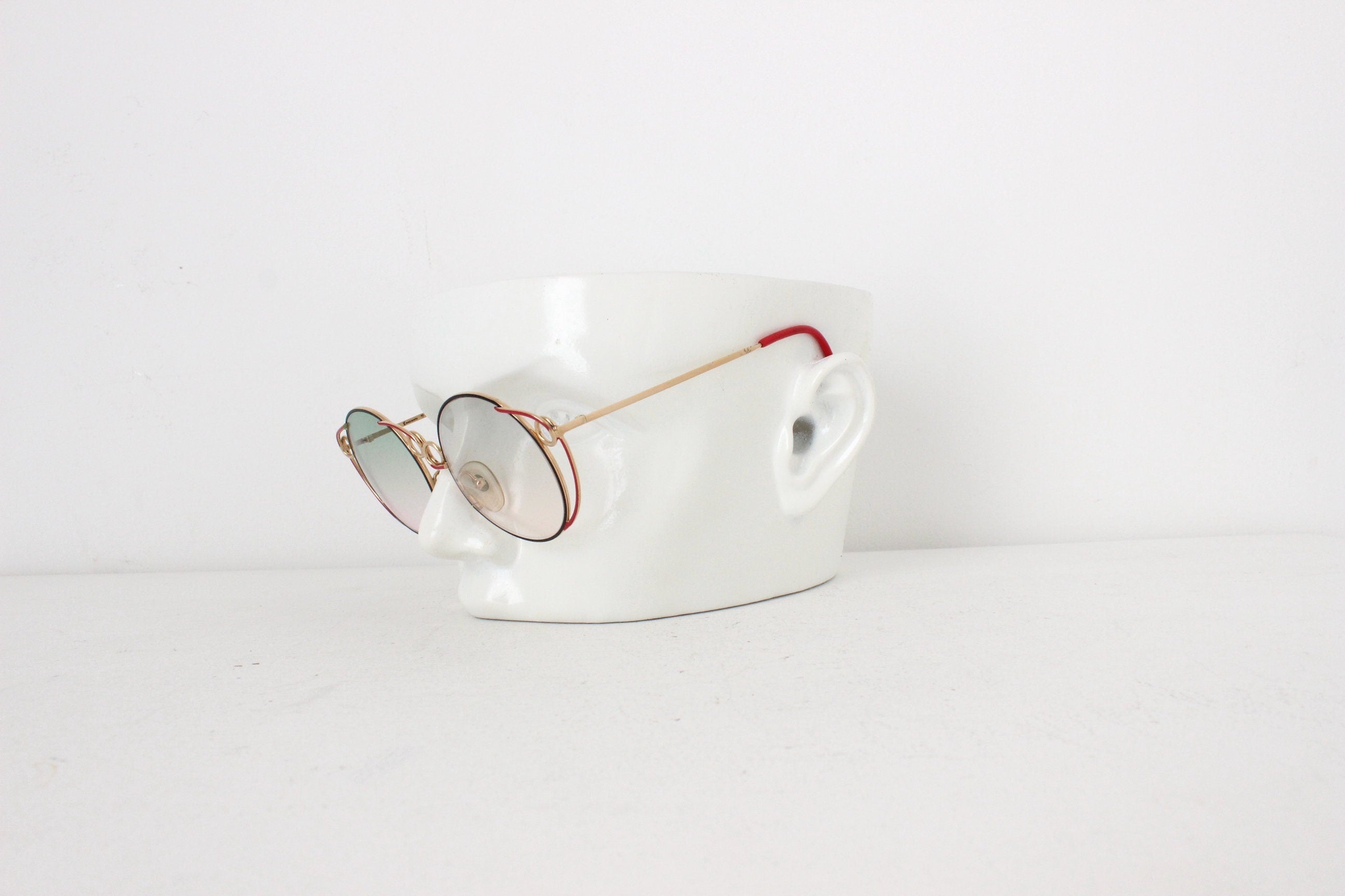 1980s Limited Edition RARE Casanova Italy Wearable Art Sunglasses