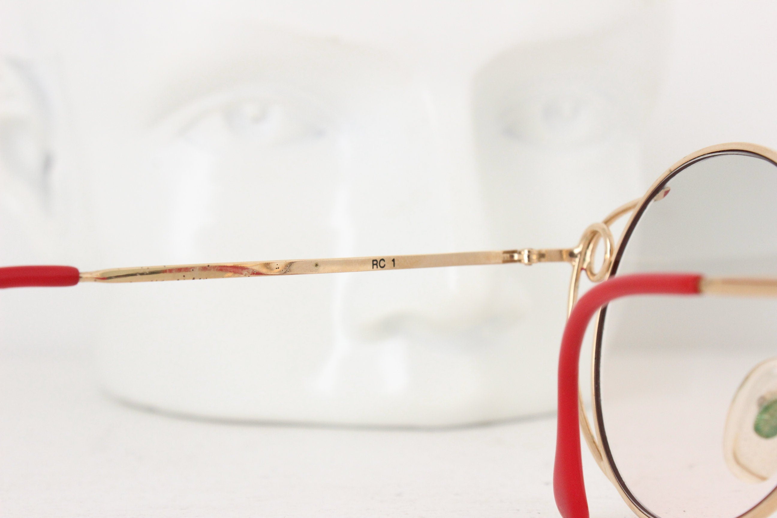 1980s Limited Edition RARE Casanova Italy Wearable Art Sunglasses