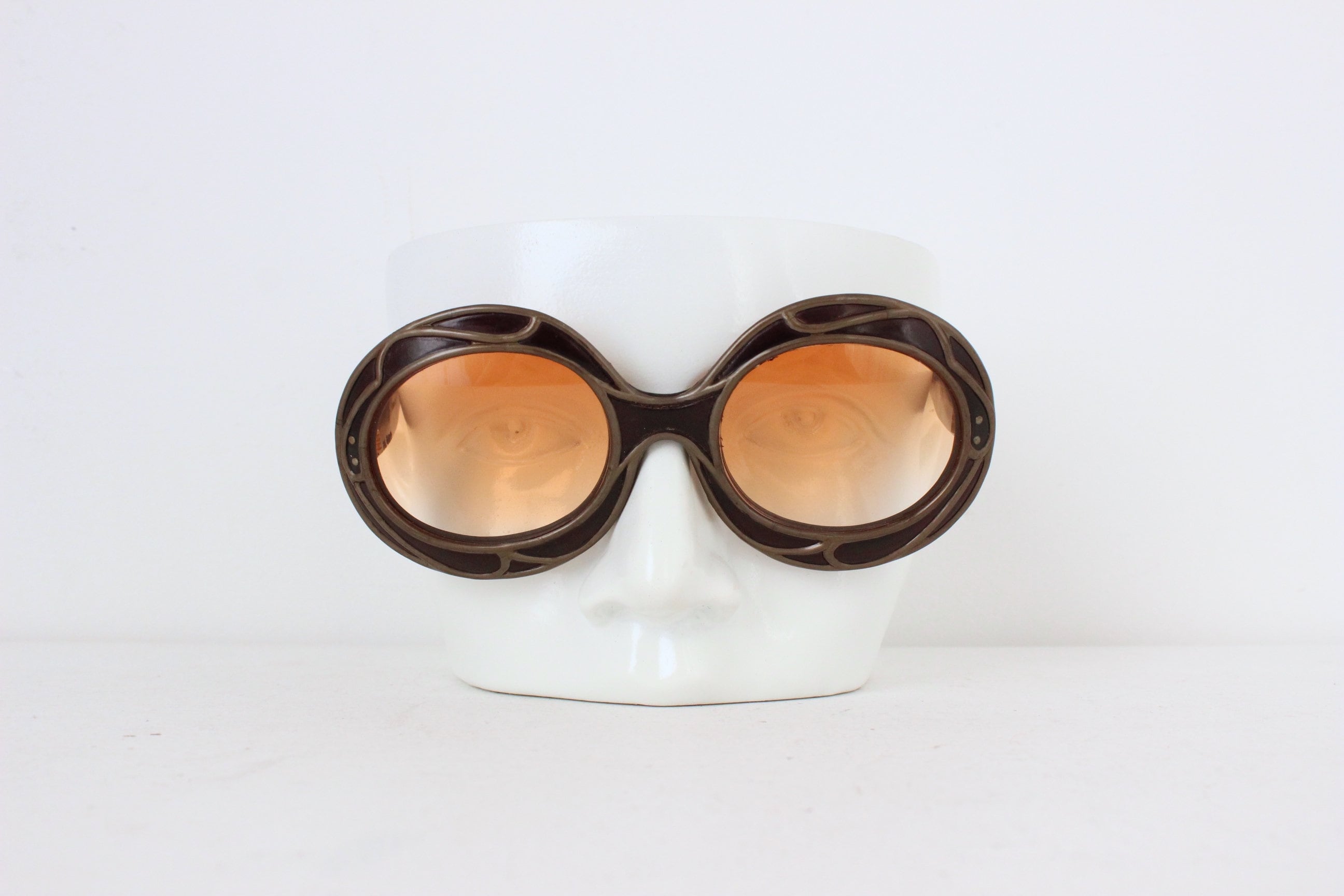 Rare 1960s French Vintage Sunglasses ‘Riviera’ - by Michel Brevet ~ Handmade France