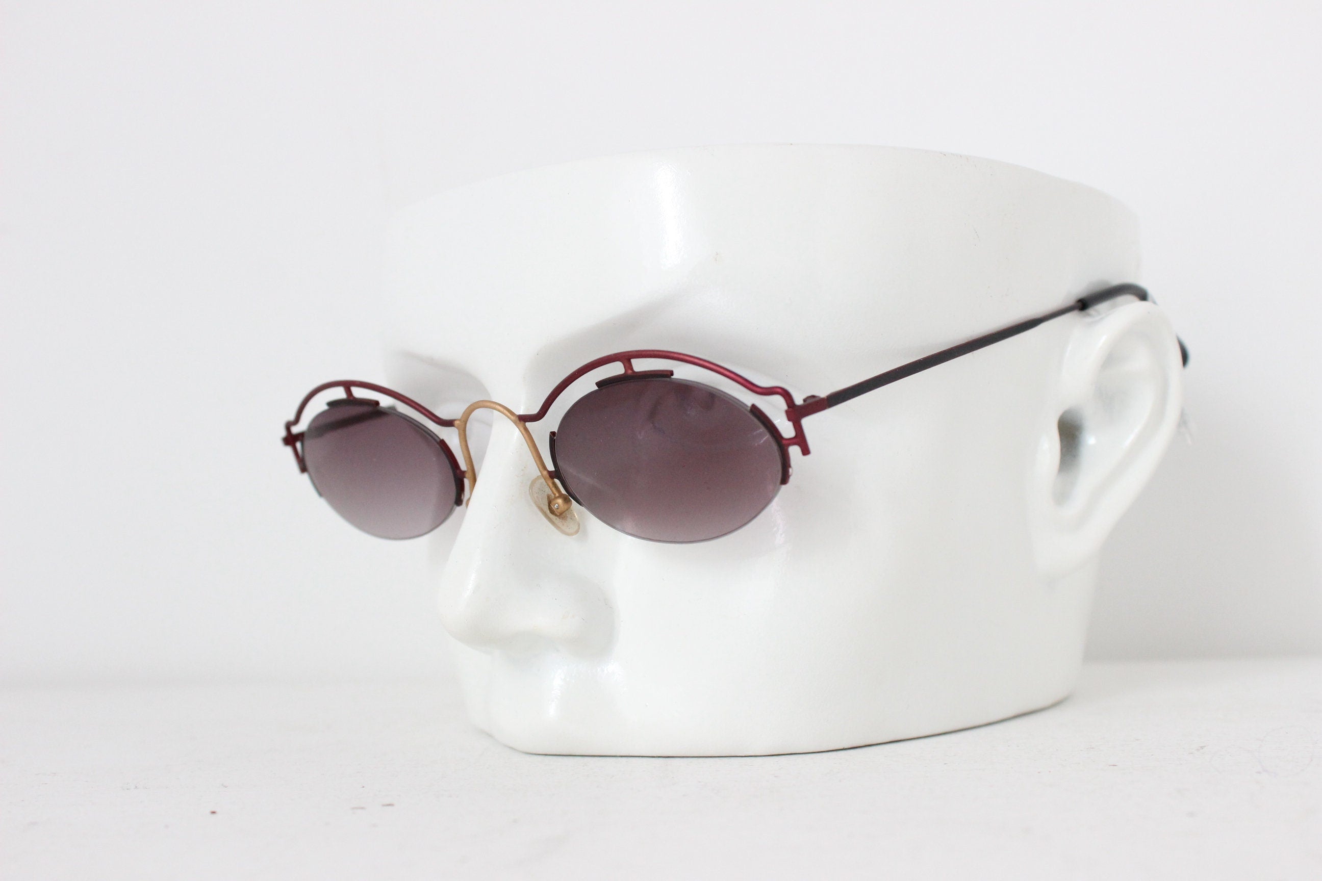 Collectible 80s Casanova "Clayberg" Hand Crafted Italian Vintage Sunglasses