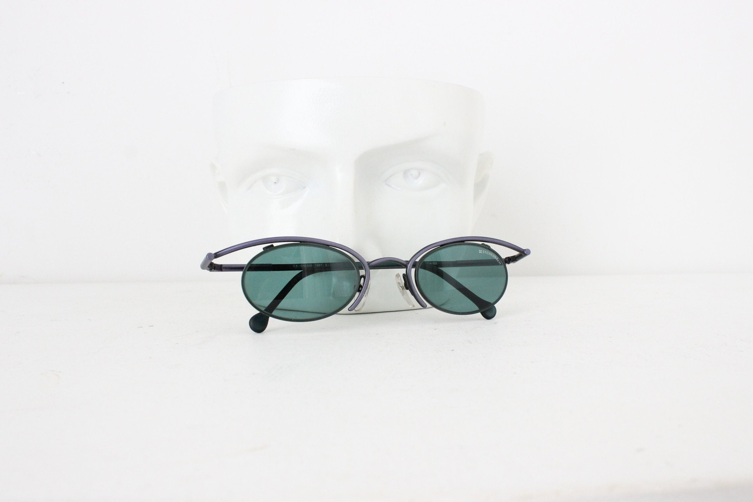 1997 Eschenbach Germany ~ Slim Tubular Sunglasses