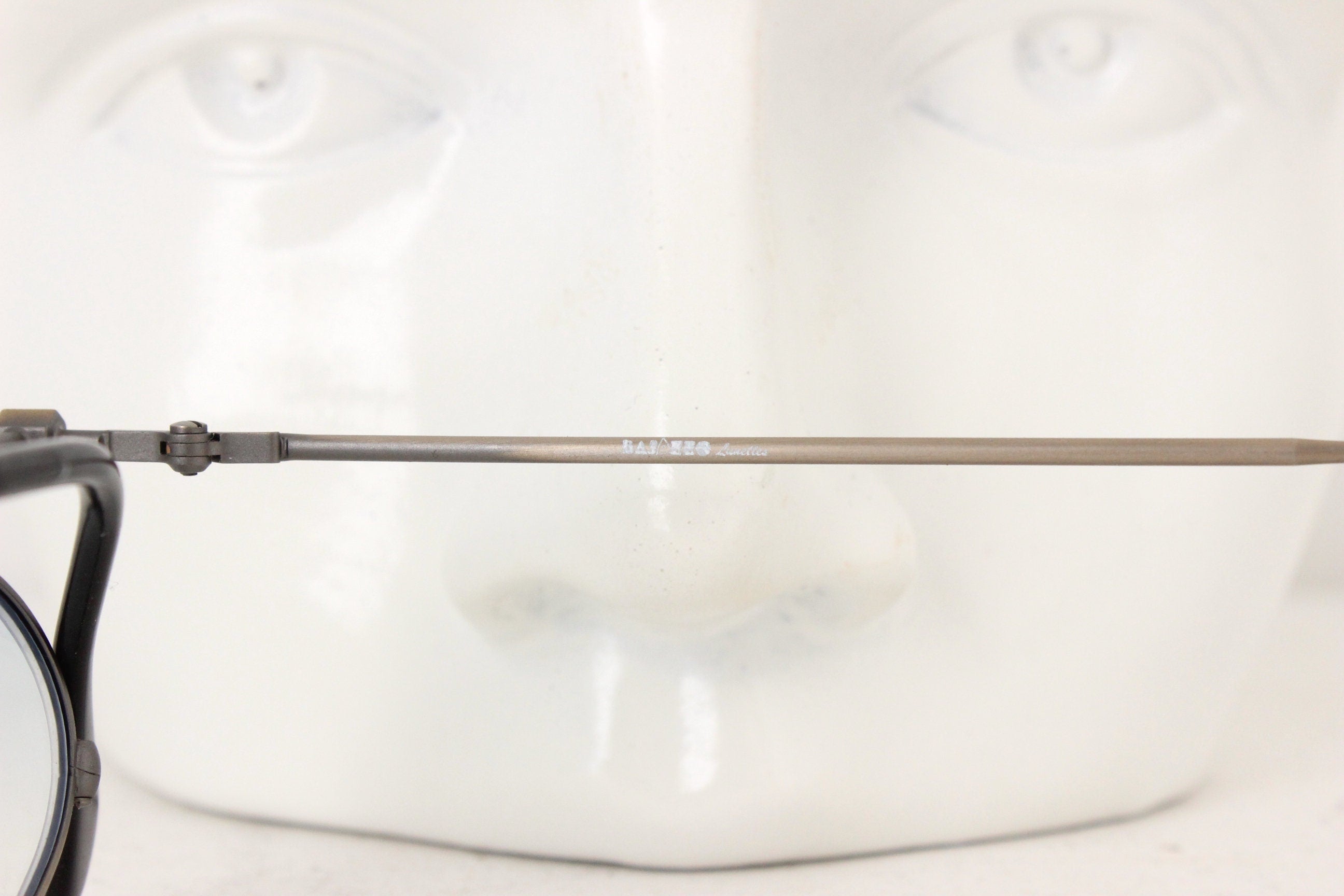 Phenomenal 1990s Work of Art, Hand Finished Italian Sunglasses by Bajazzo Lunettes