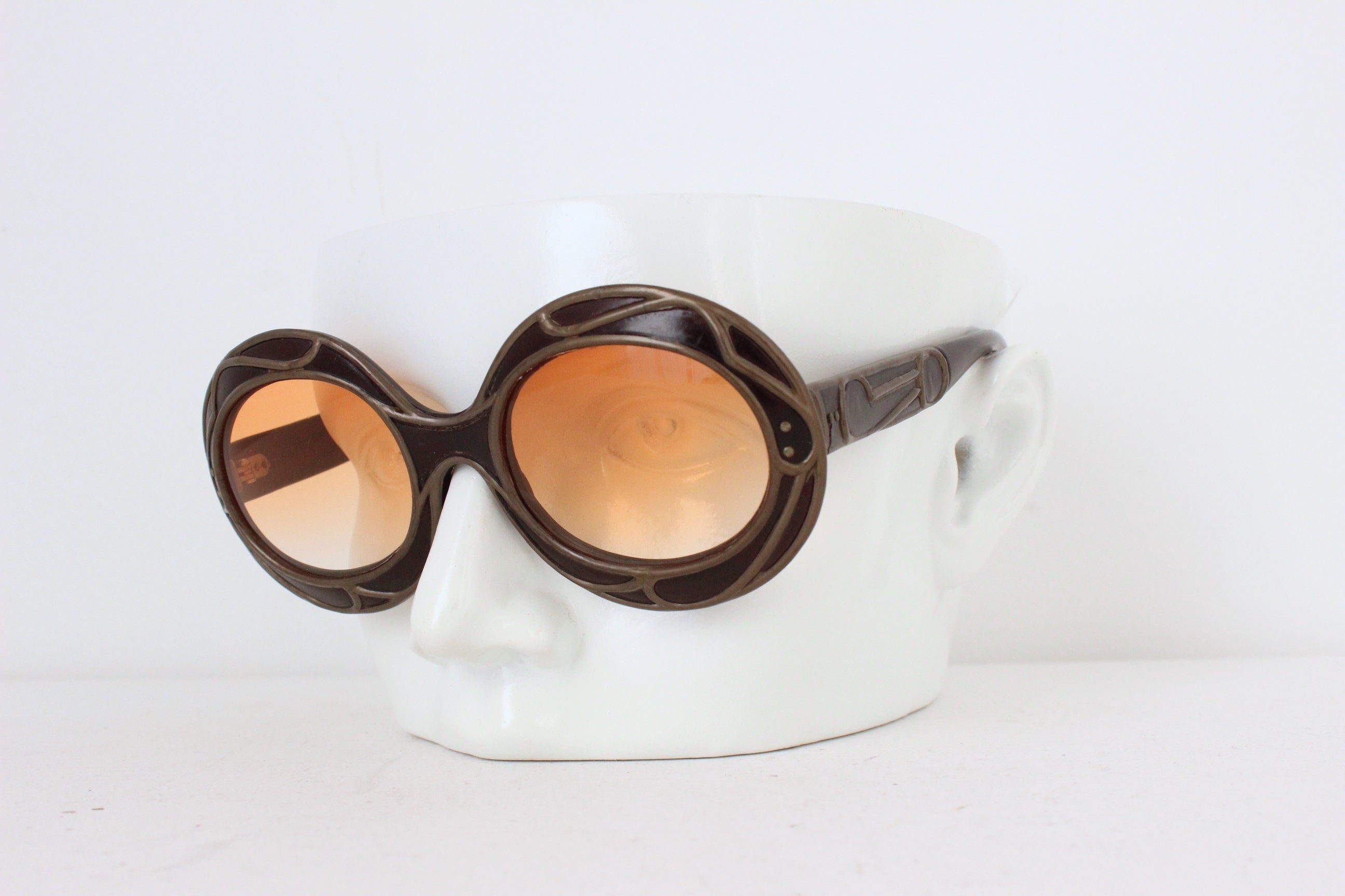 Rare 1960s French Vintage Sunglasses ‘Riviera’ - by Michel Brevet ~ Handmade France