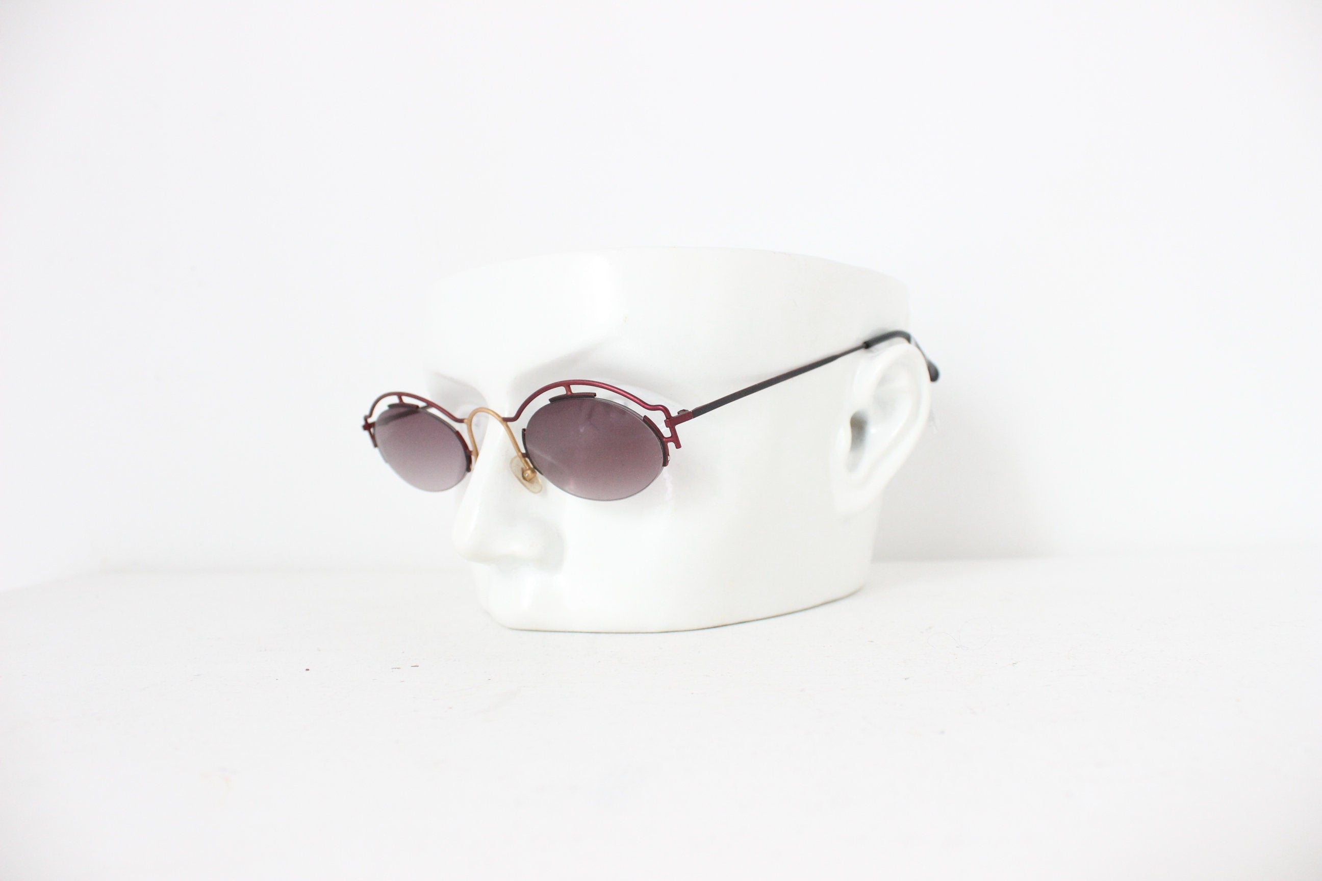 Collectible 80s Casanova "Clayberg" Hand Crafted Italian Vintage Sunglasses