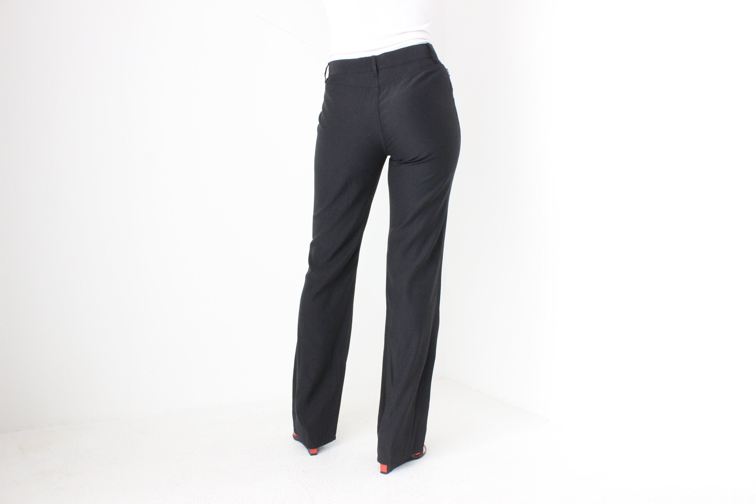 BALLETCORE 90s MOSCHINO Sexy Bootcut Trousers