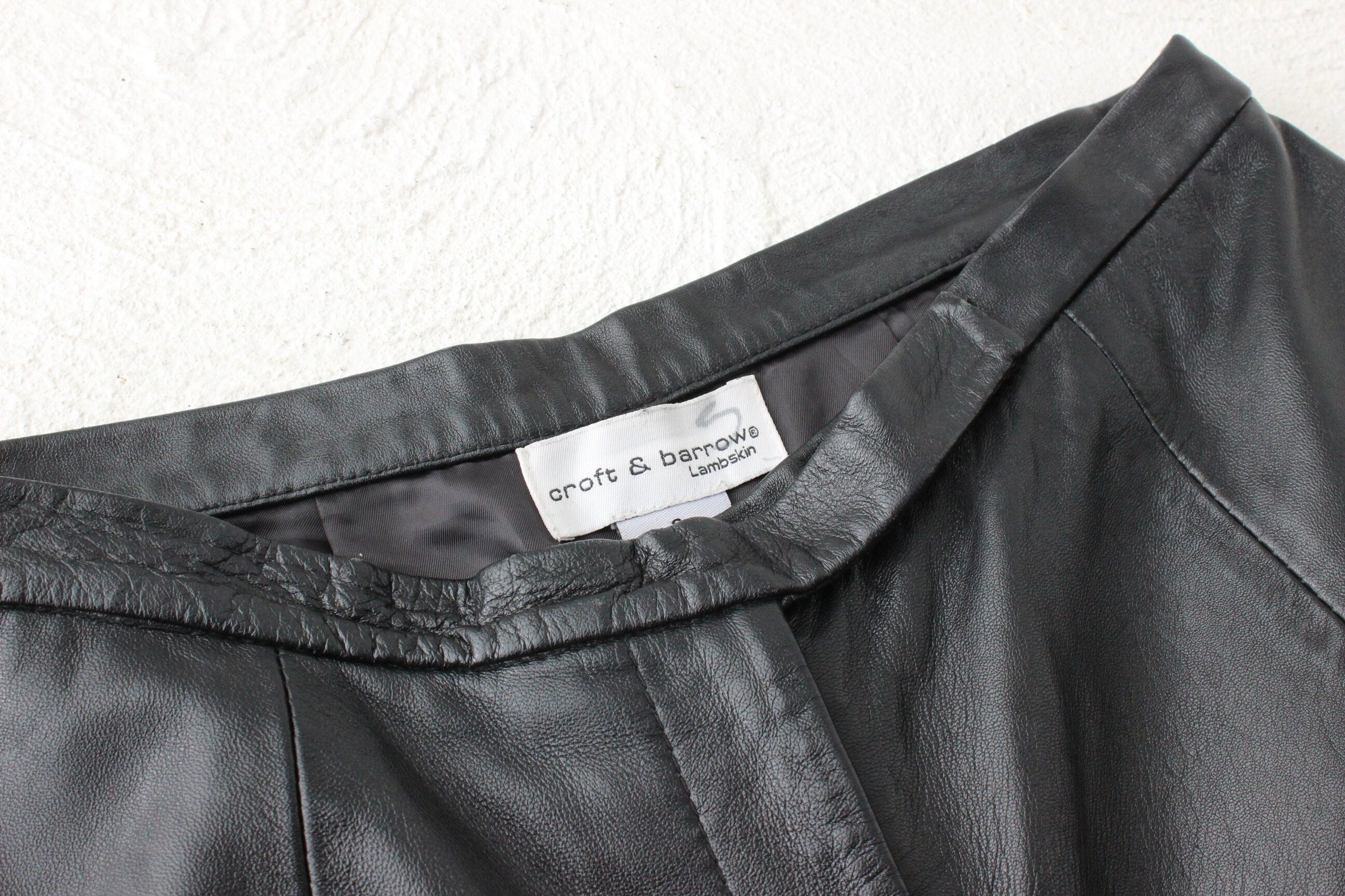 Y2K Softest Lambskin Leather Relaxed Bootcut Pants