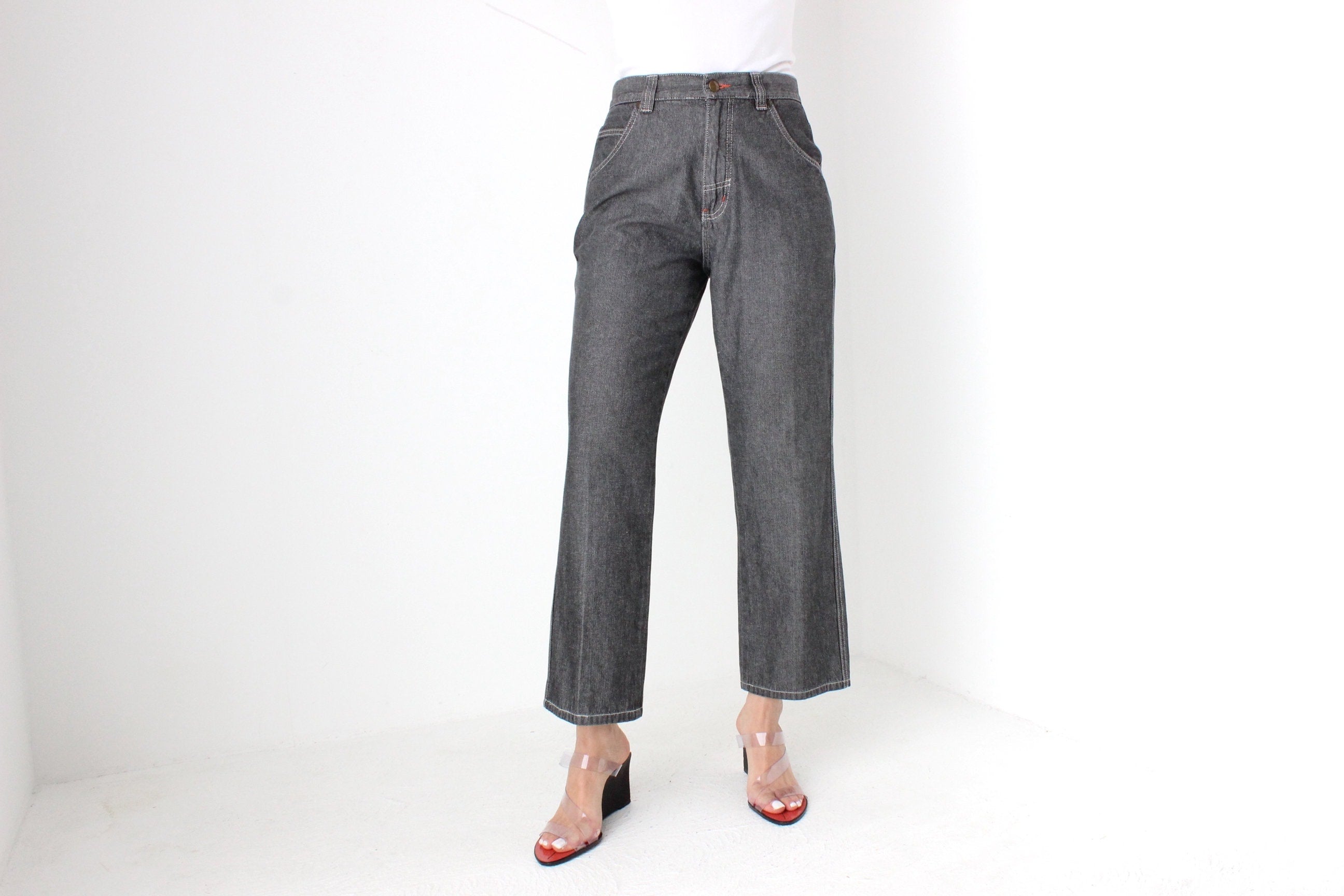 90s Metallic Jeans by Baleno