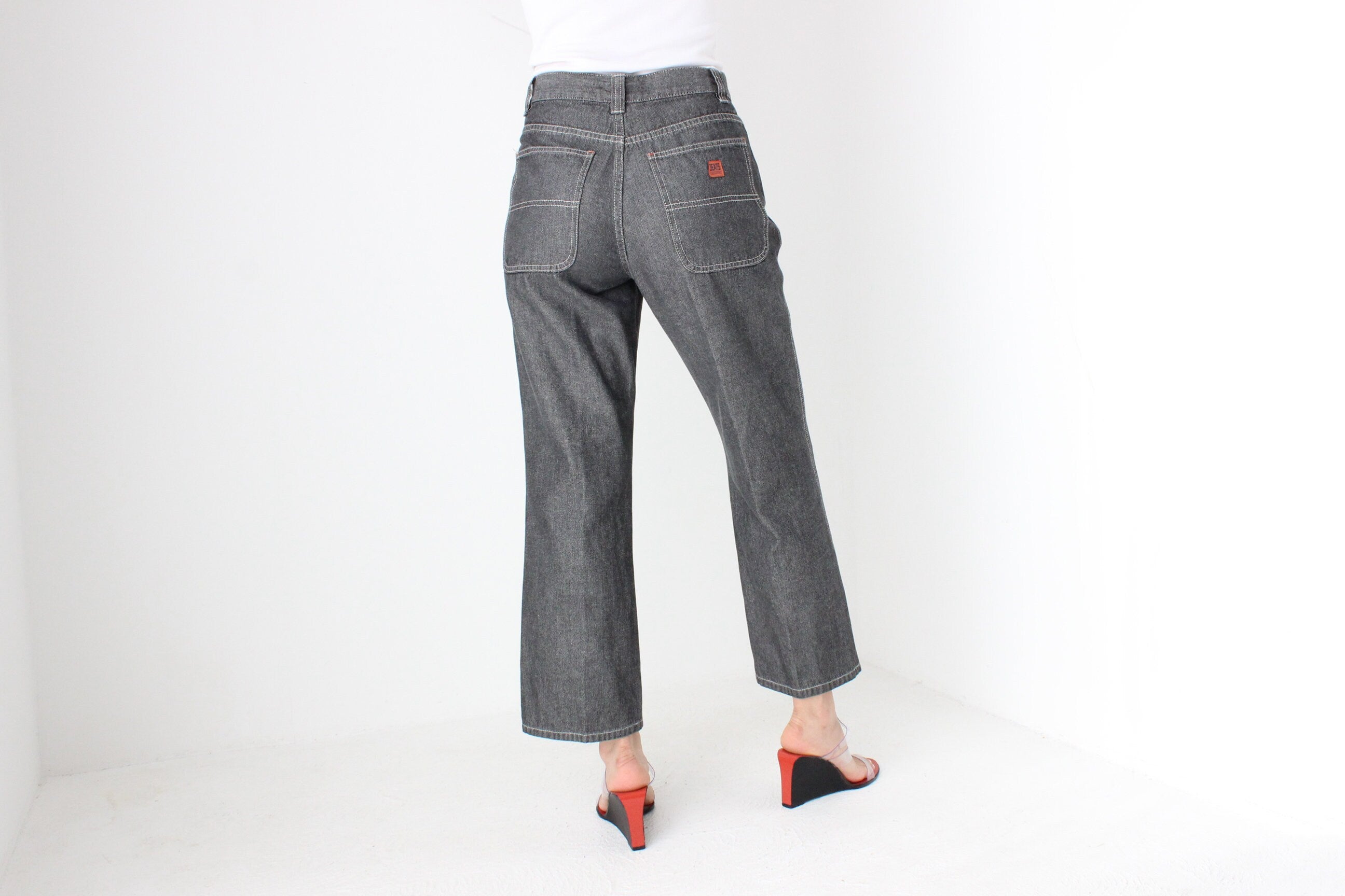 90s Metallic Jeans by Baleno
