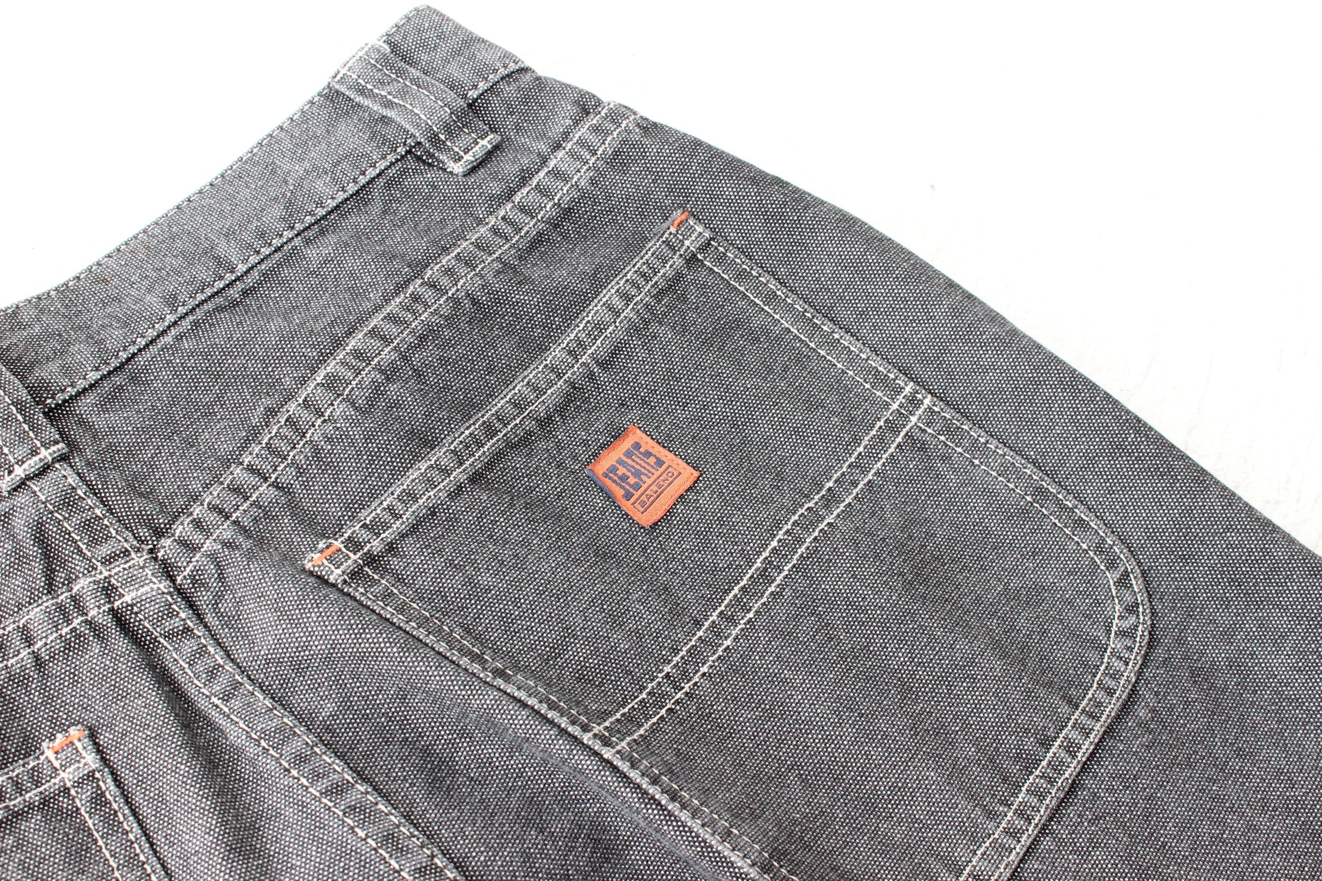 90s Metallic Jeans by Baleno