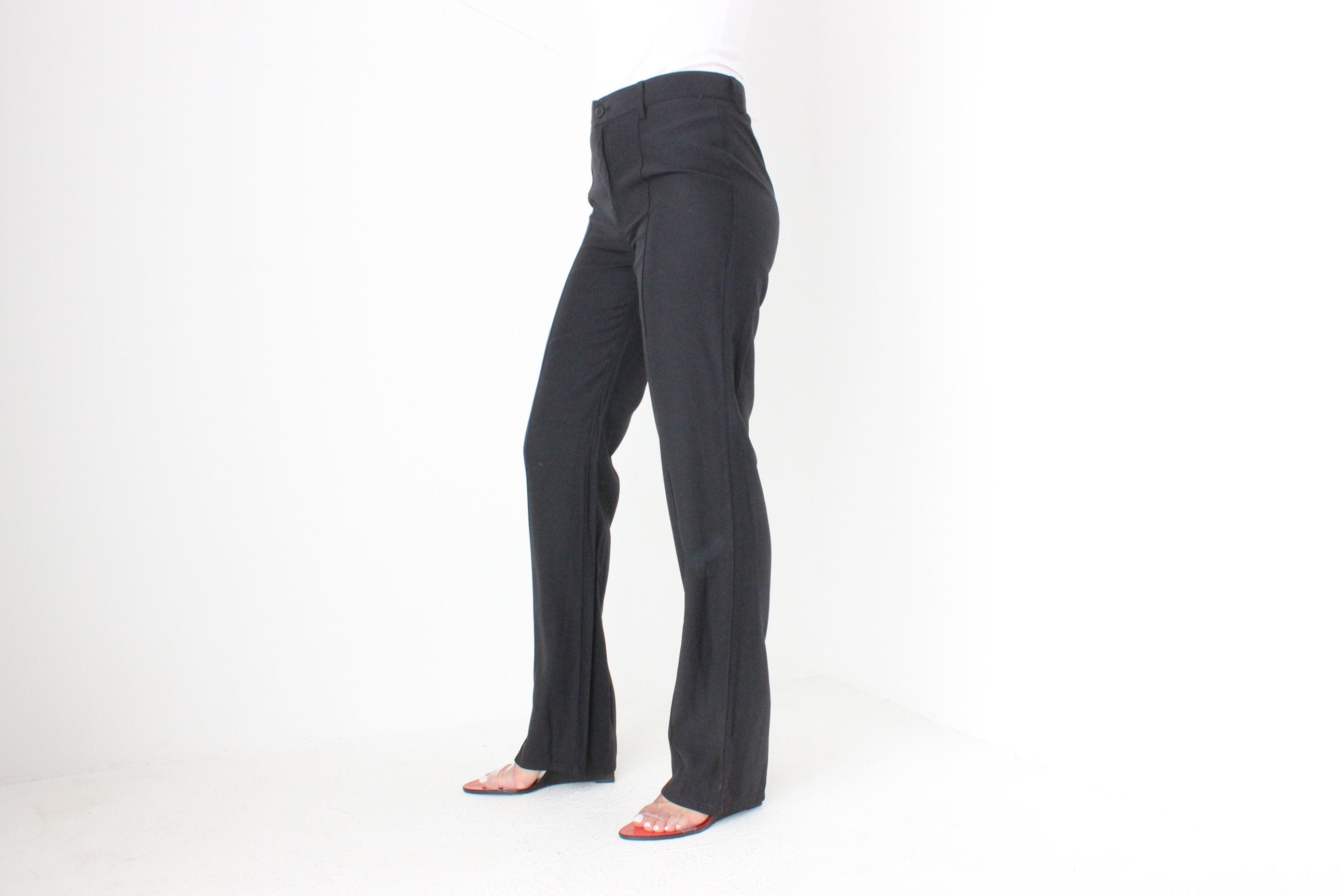 BALLETCORE 90s MOSCHINO Sexy Bootcut Trousers