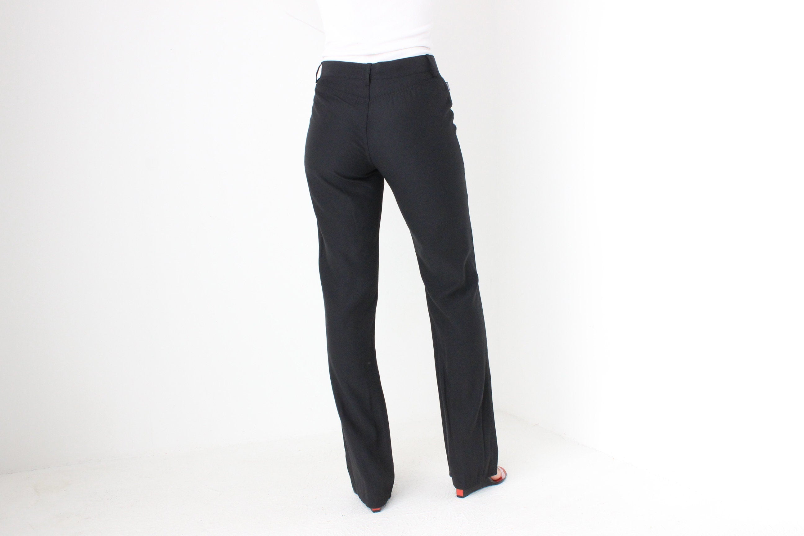 BALLETCORE 90s MOSCHINO Sexy Bootcut Trousers