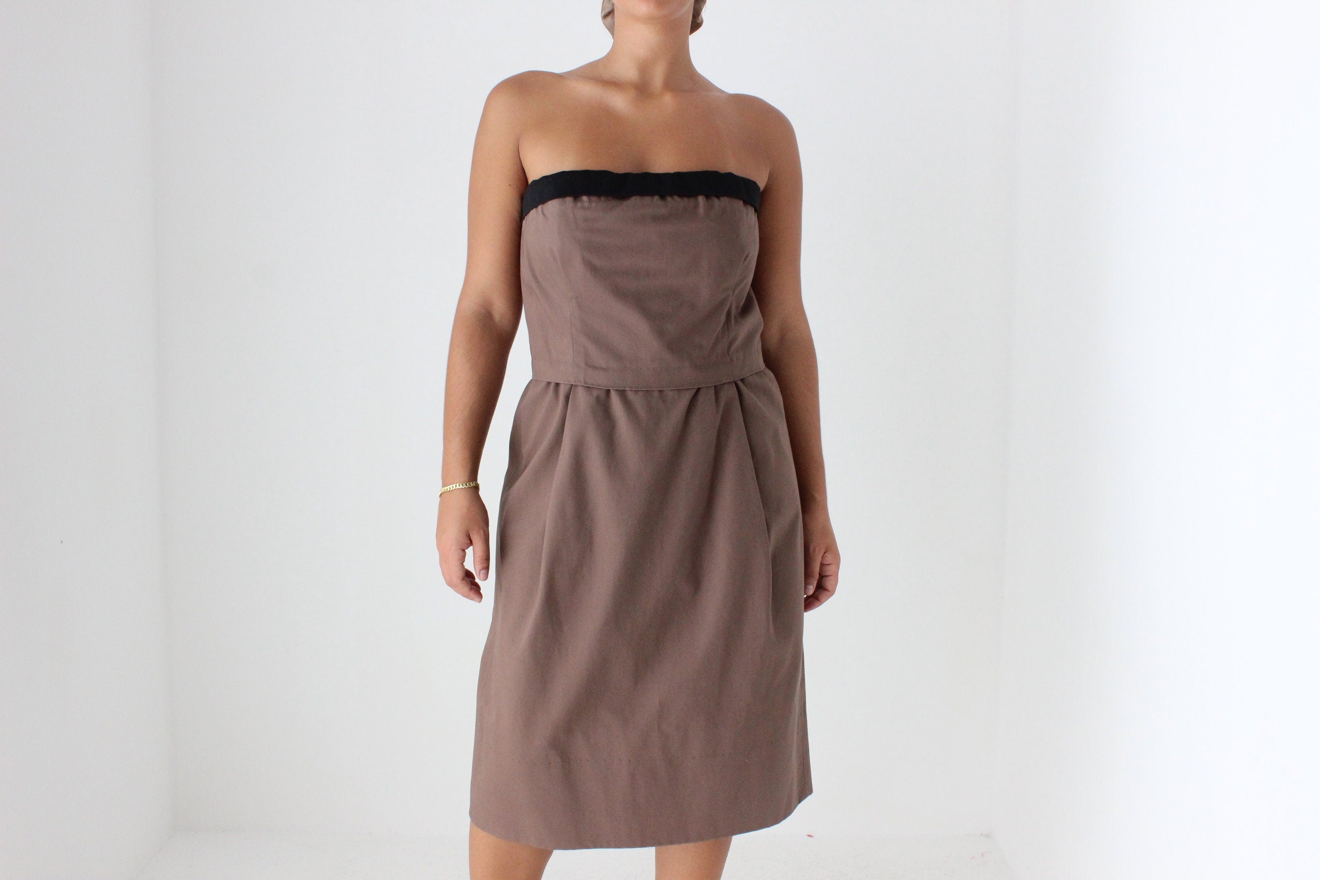Y2K Marc Jacobs Sculpted Cotton Dress