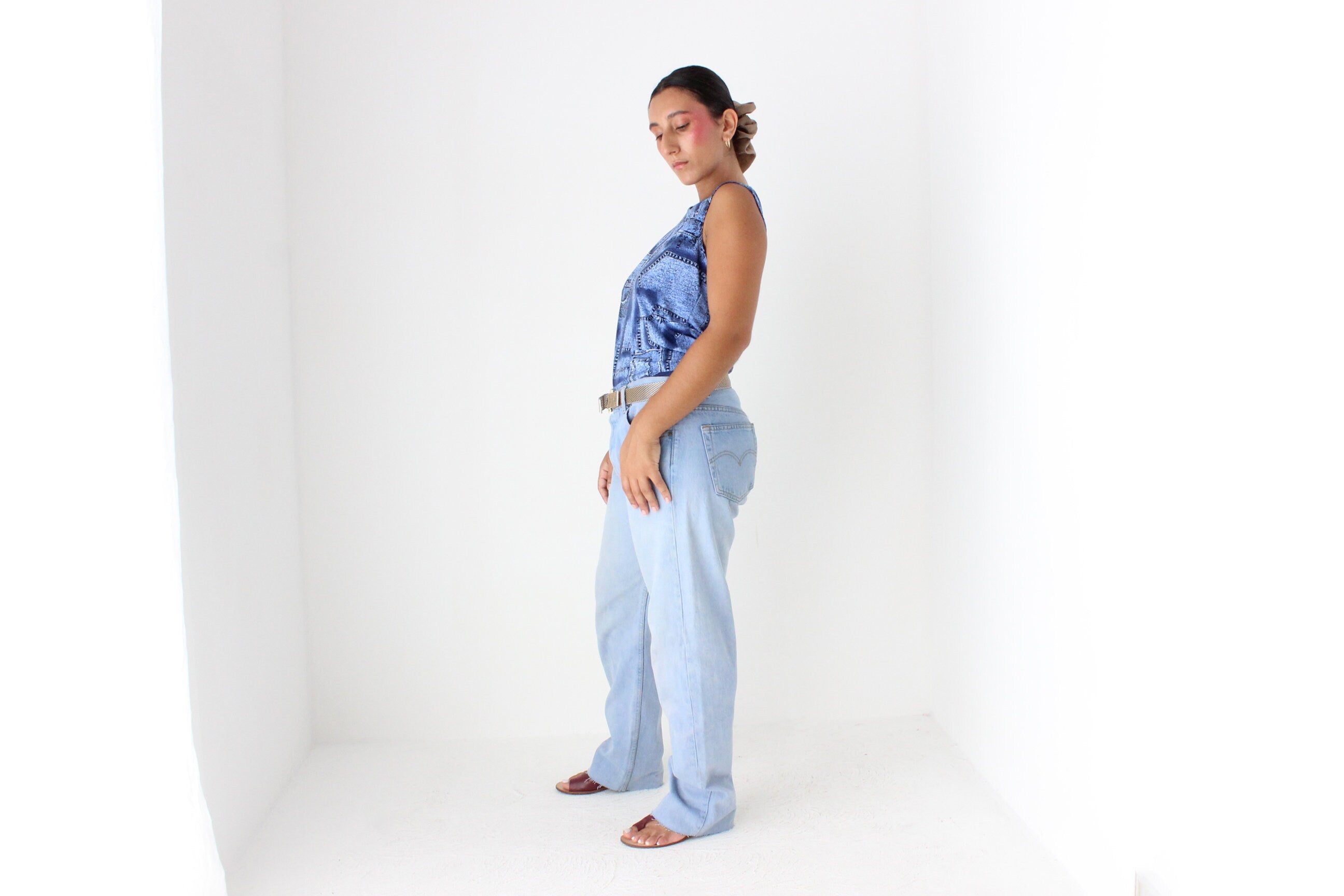 90s Mens LEVIS 501 Relaxed Jeans