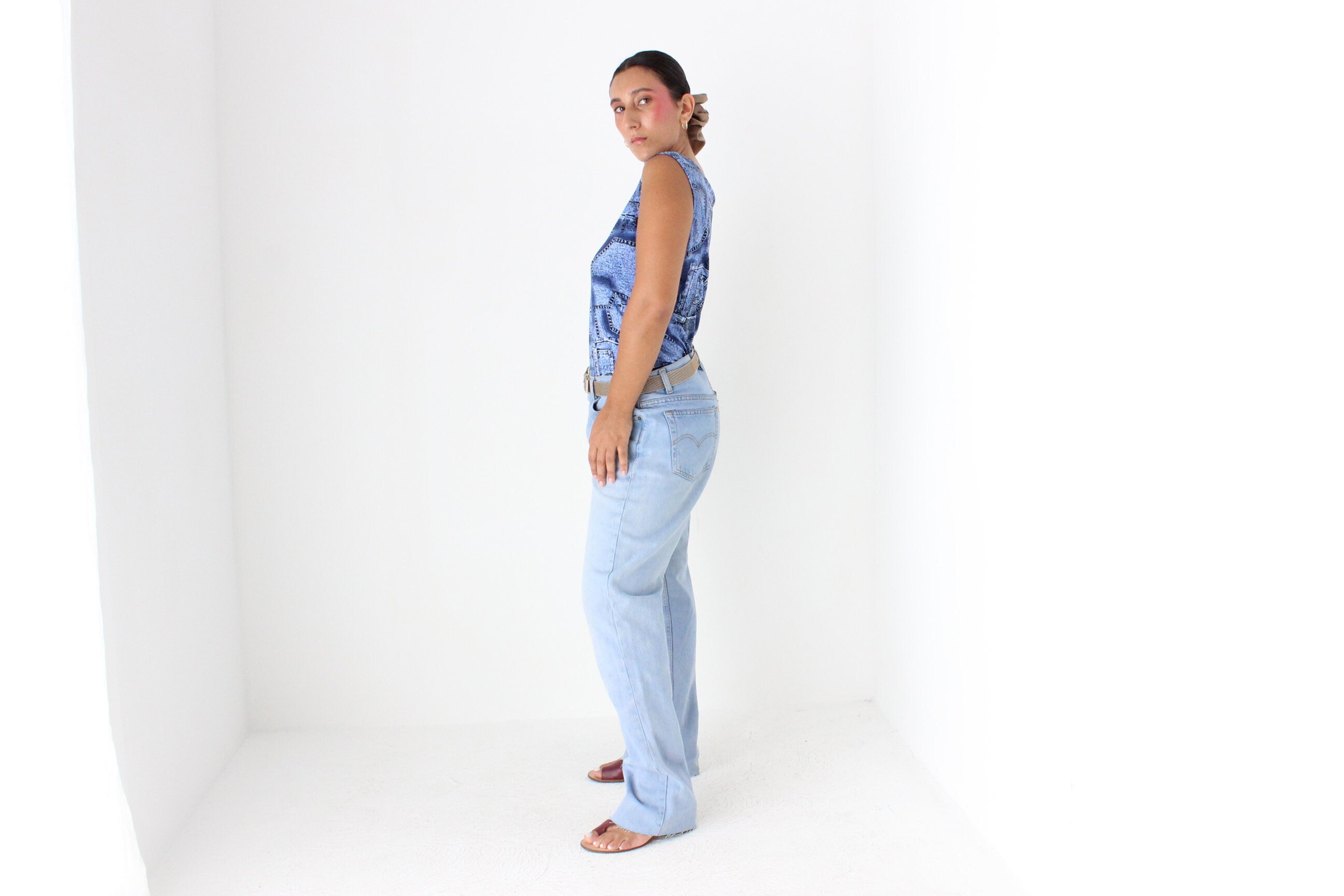 90s Mens LEVIS 501 Relaxed Jeans