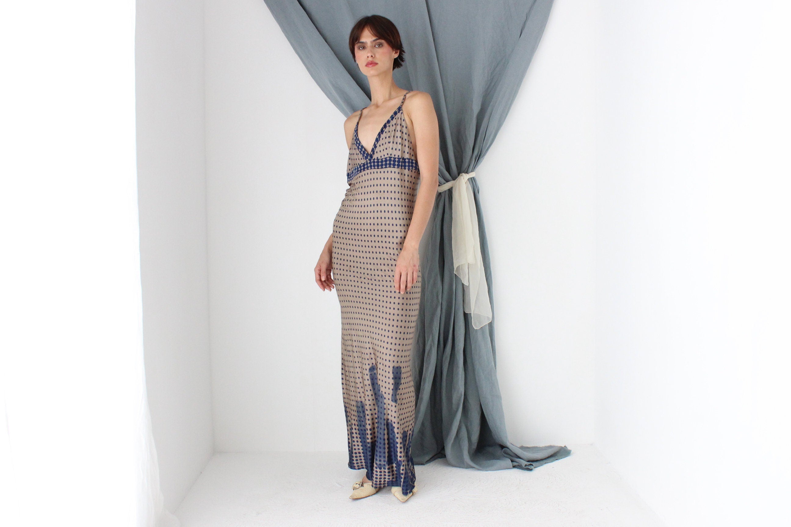 MADE IN ITALY Y2K Diesel Spaghetti Strap Dress