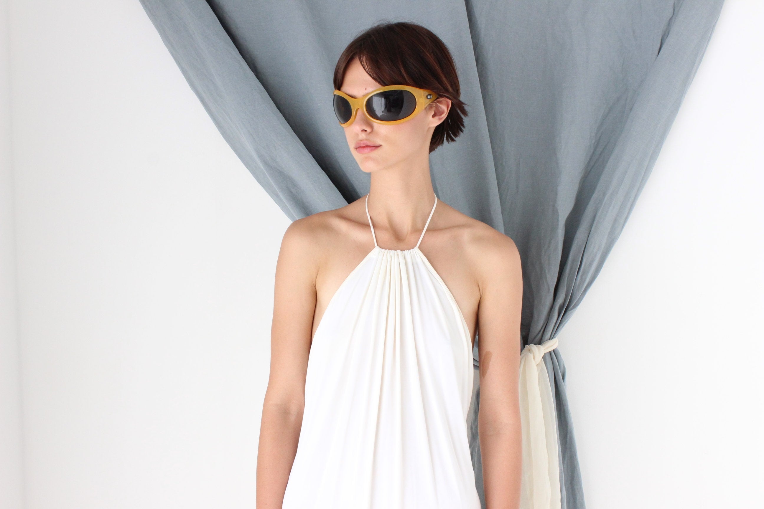 MADE IN ITALY Y2K Bug Eye Sunglasses by 'Ifo'