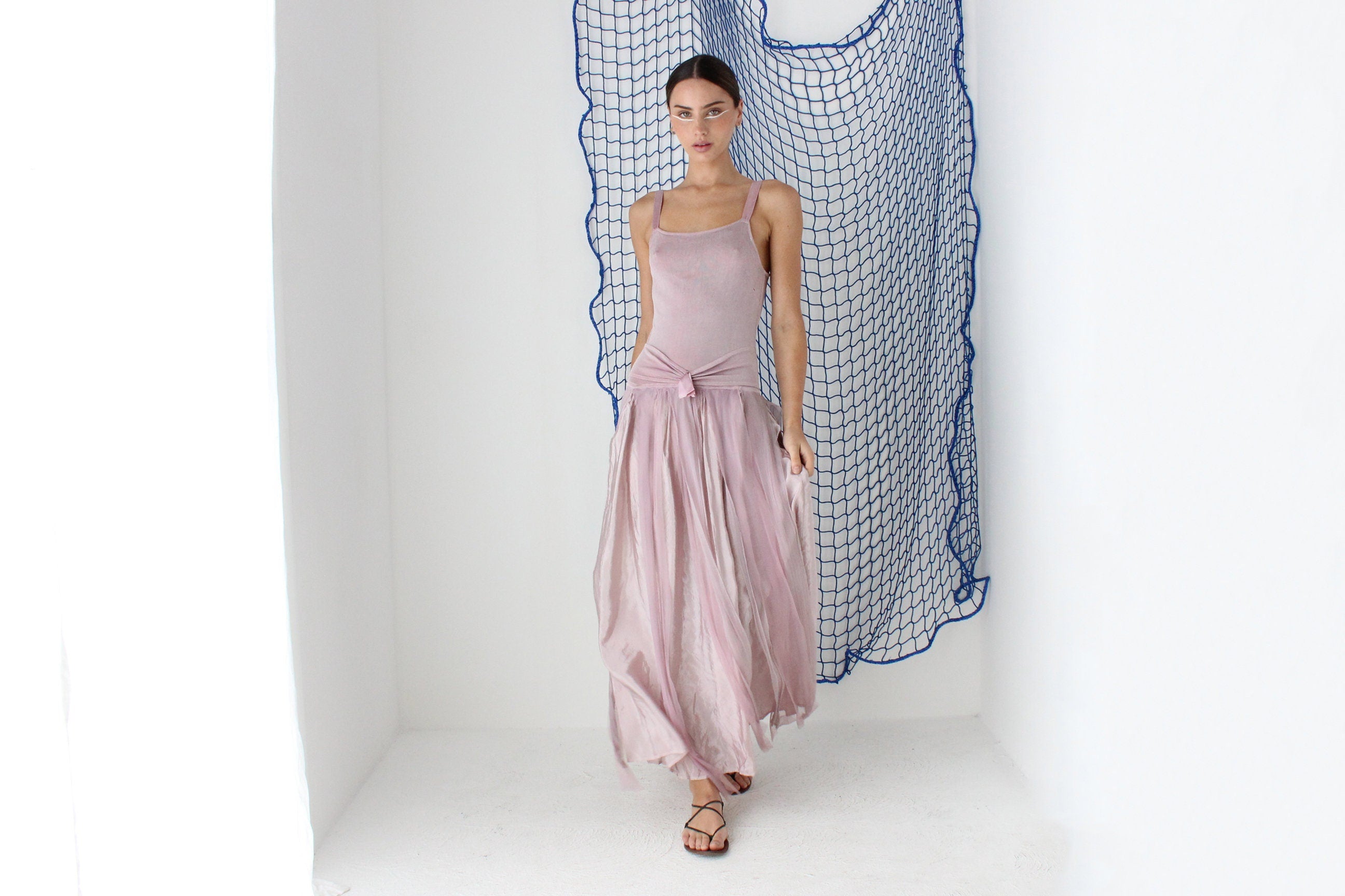 FOUND IN GREECE Y2K Fairy Sprite Nymph Dress