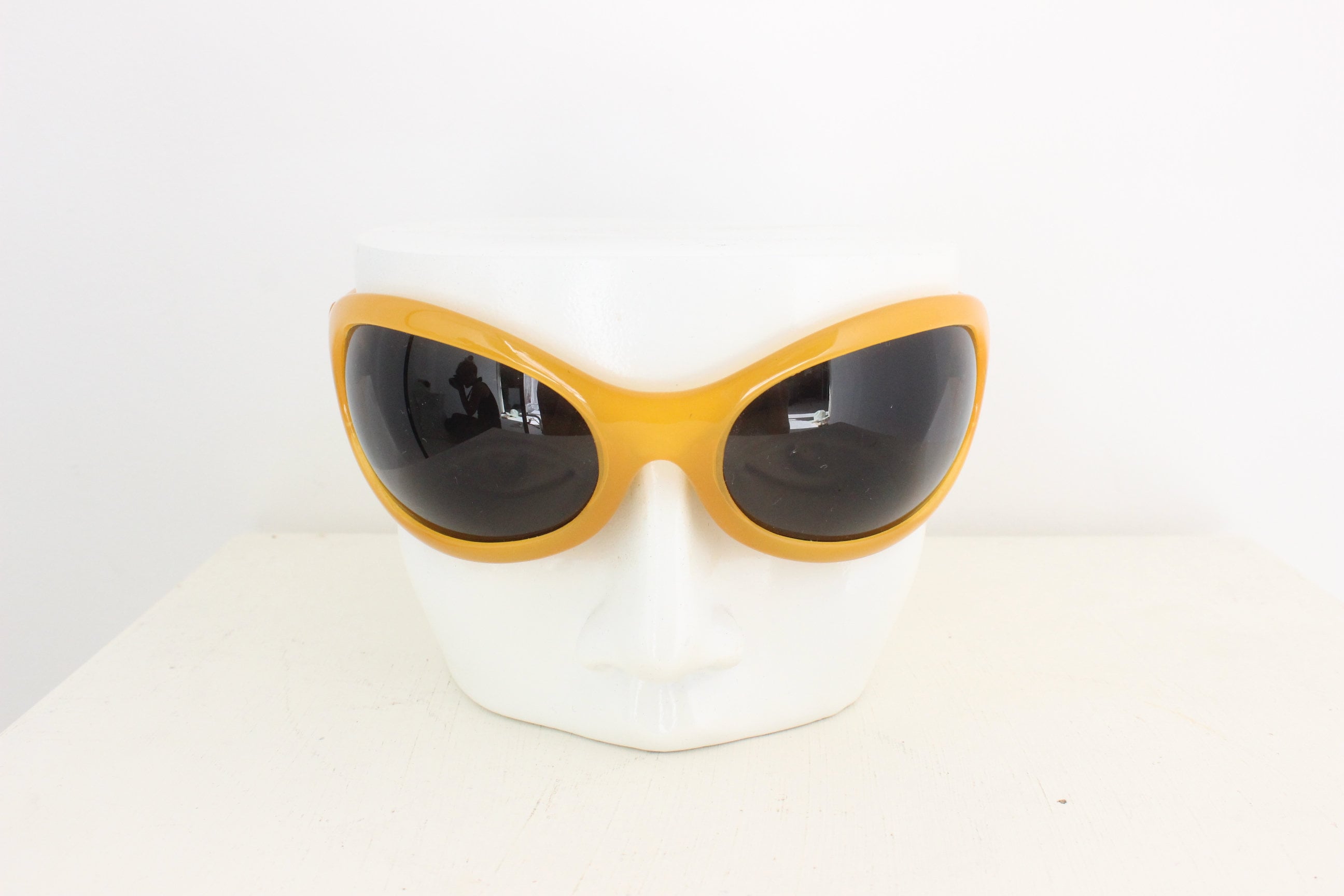 MADE IN ITALY Y2K Bug Eye Sunglasses by 'Ifo'