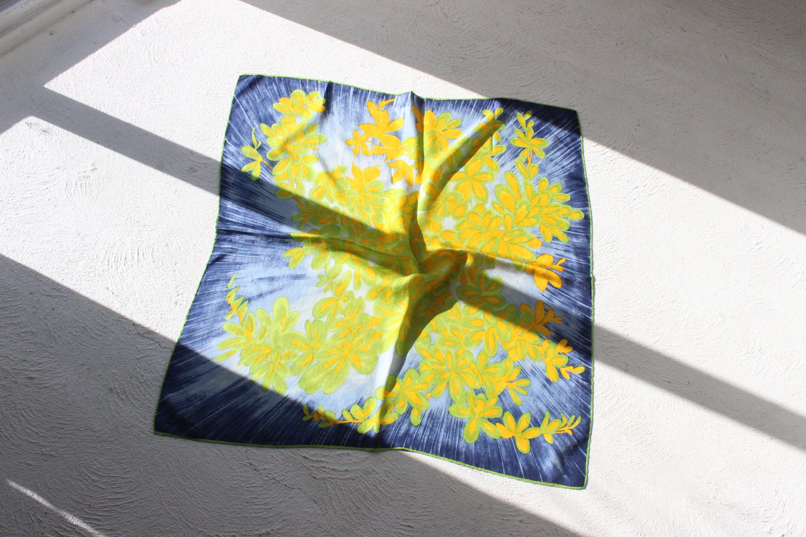 MADE IN ITALY Vintage Silk Amalfi Scarf