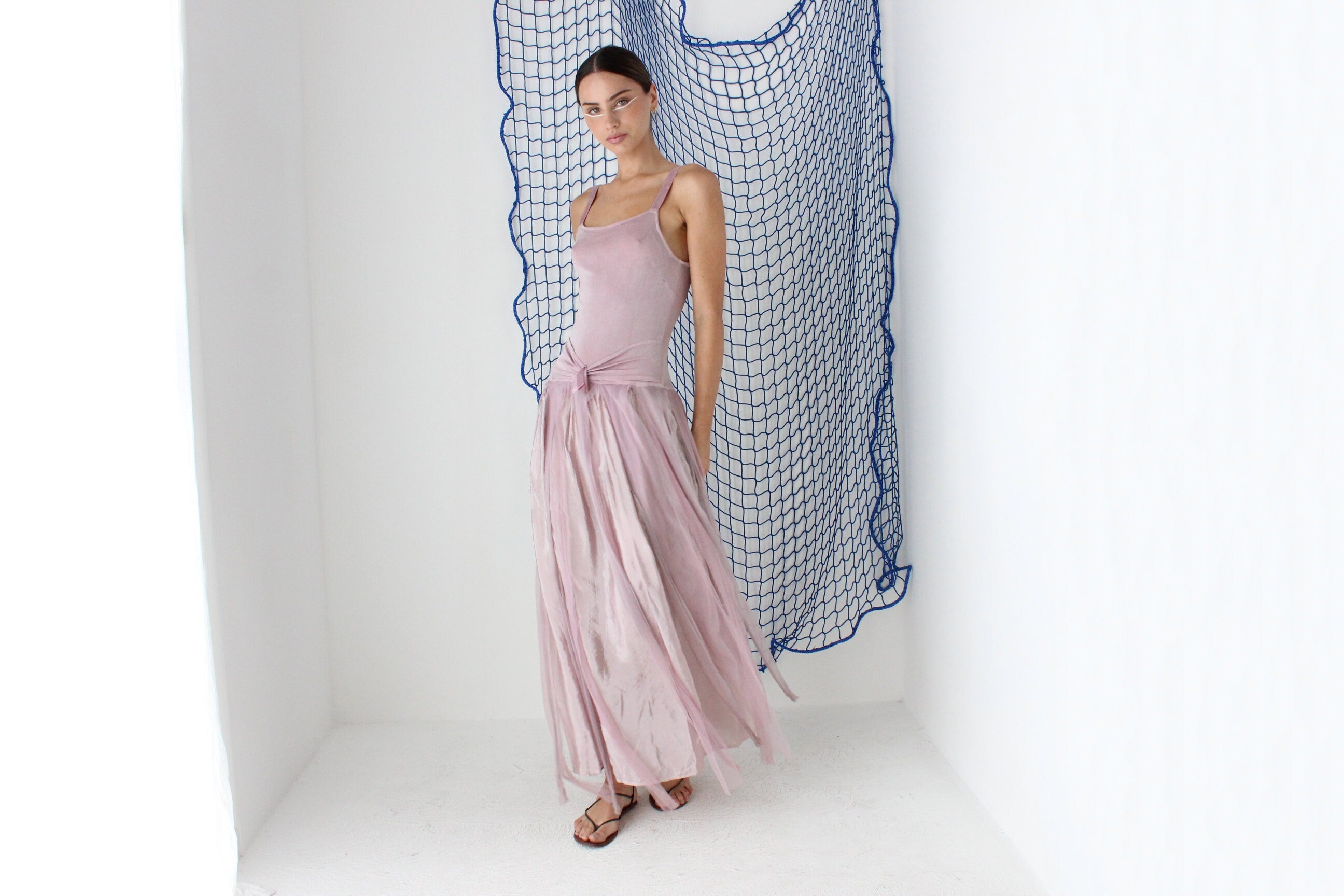 FOUND IN GREECE Y2K Fairy Sprite Nymph Dress