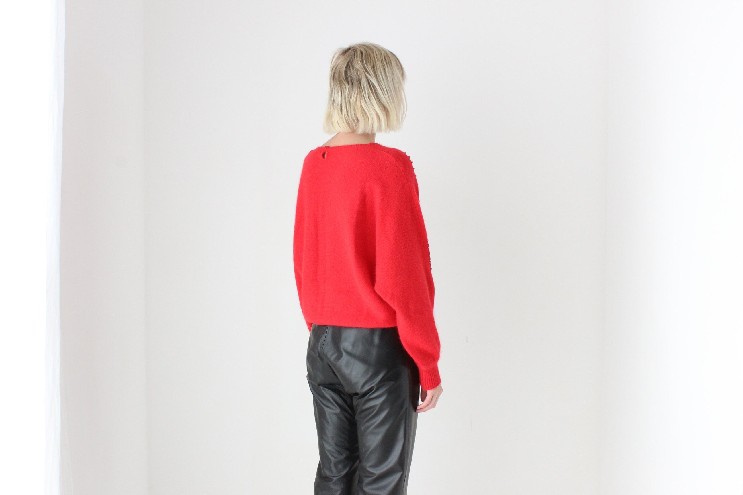 Cosy 80s Lambswool & Angora Sweater