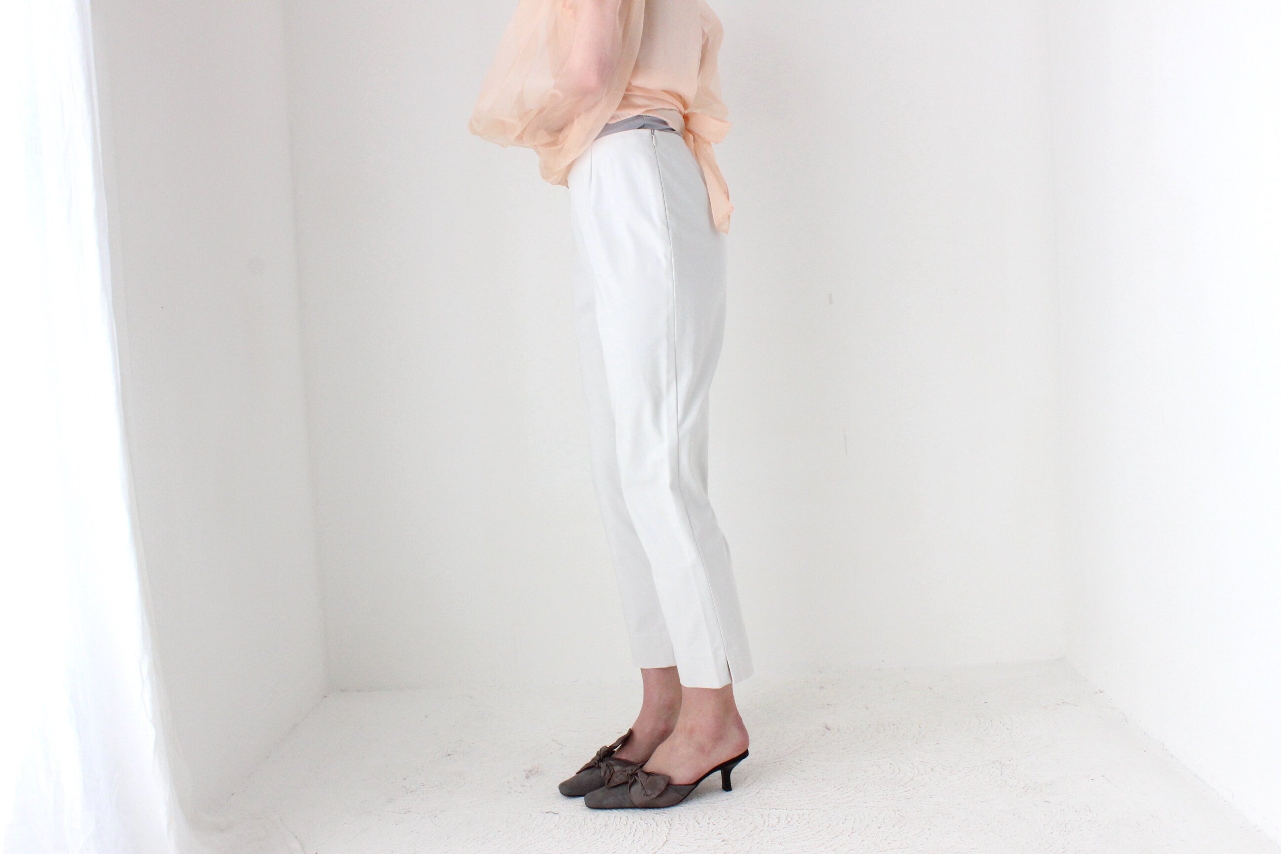 BALLETCORE Layfayette 148 Neutral Capri Pants