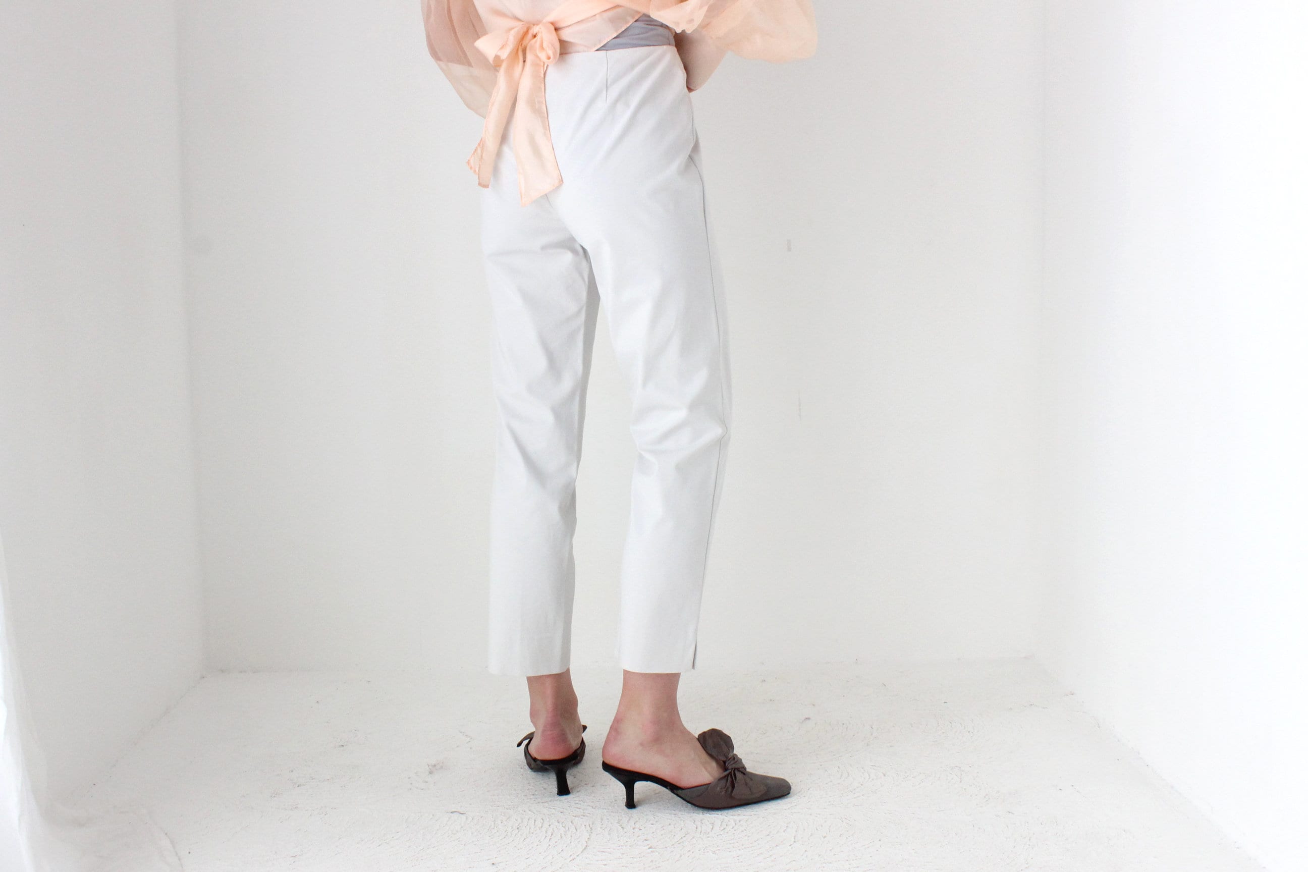 BALLETCORE Layfayette 148 Neutral Capri Pants