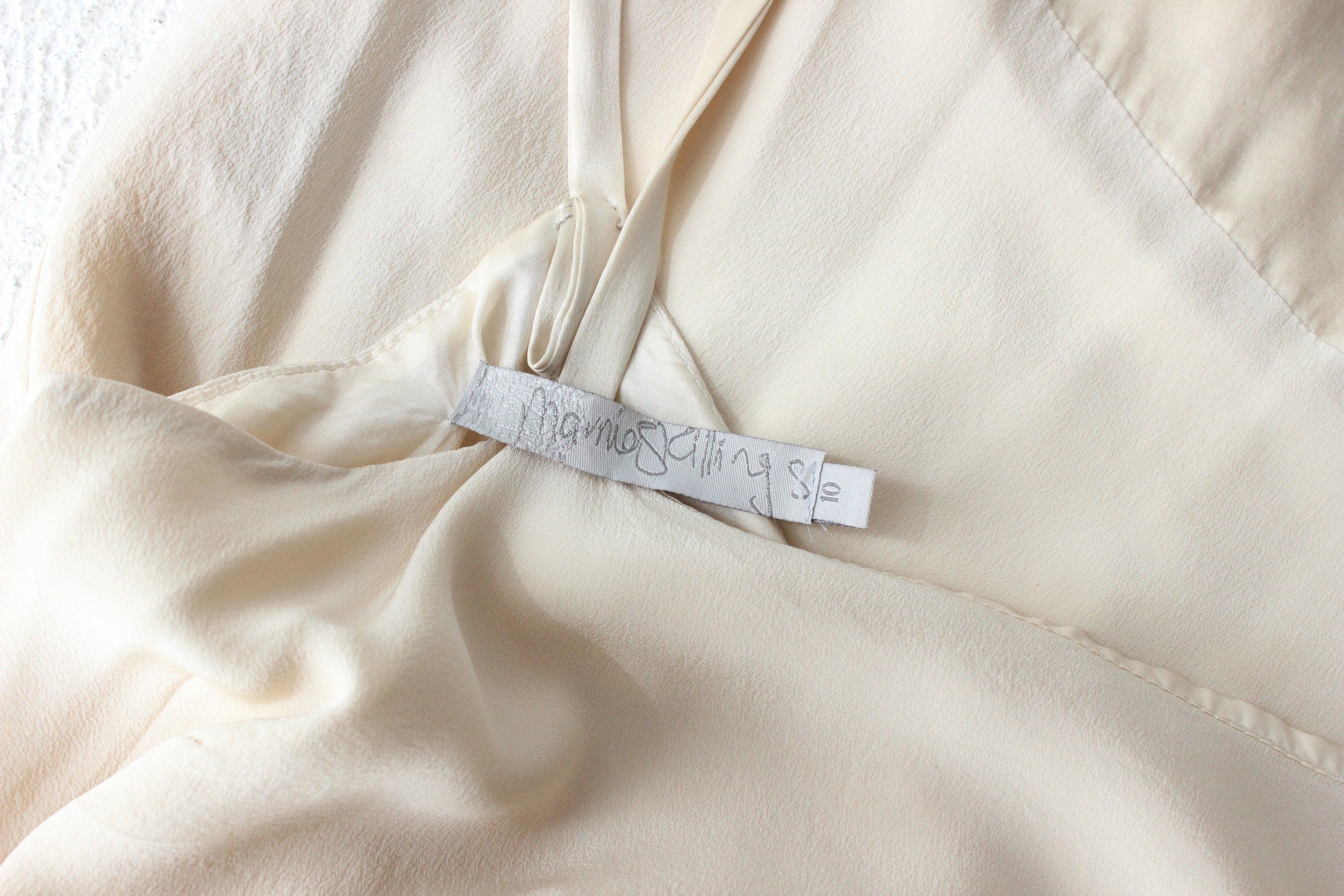 BALLETCORE 2000s Designer Pure Silk Cami Top or Mini